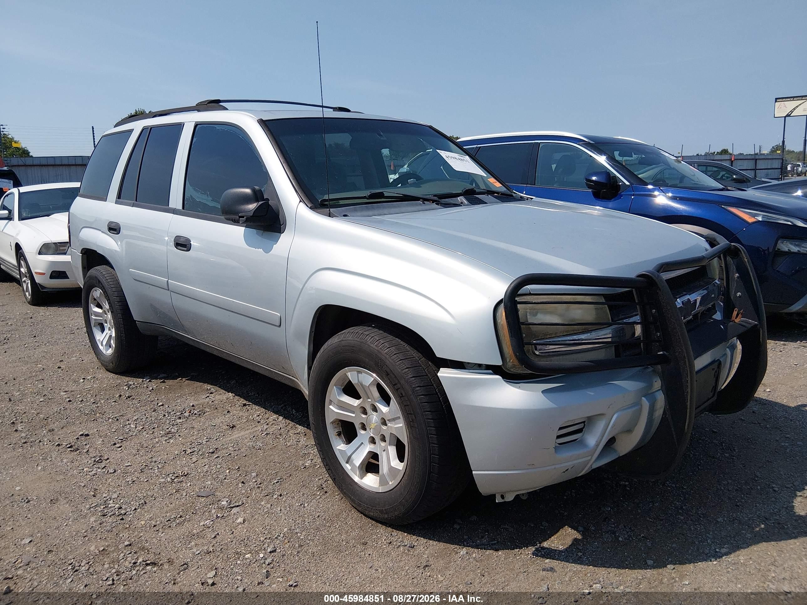 2008 Chevrolet Trailblazer Fleet Silver vin: 1GNDT13S182219438