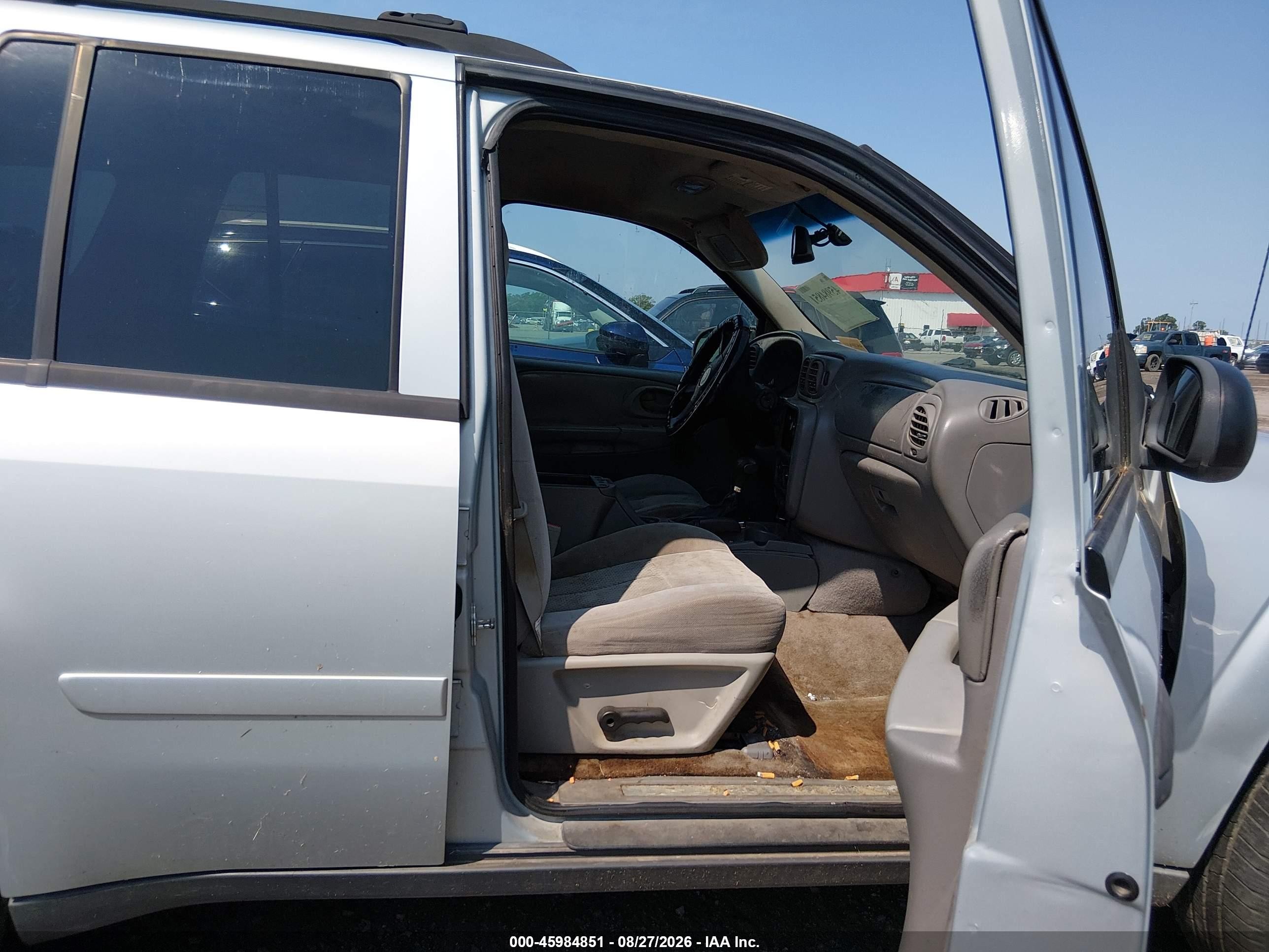 2008 Chevrolet Trailblazer Fleet Silver vin: 1GNDT13S182219438