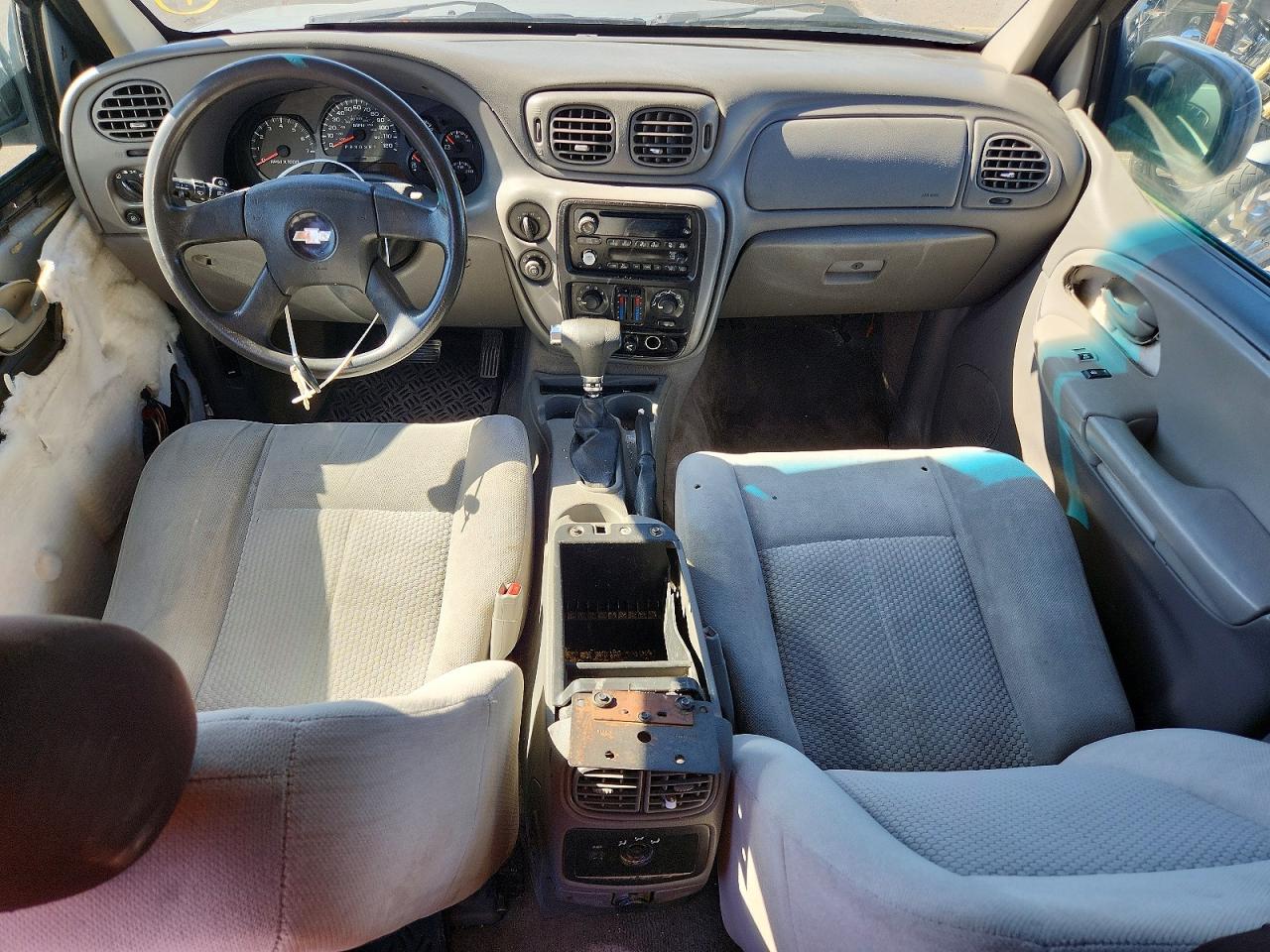 2008 Chevrolet Trailblazer Ls Синий vin: 1GNDT13S182235123