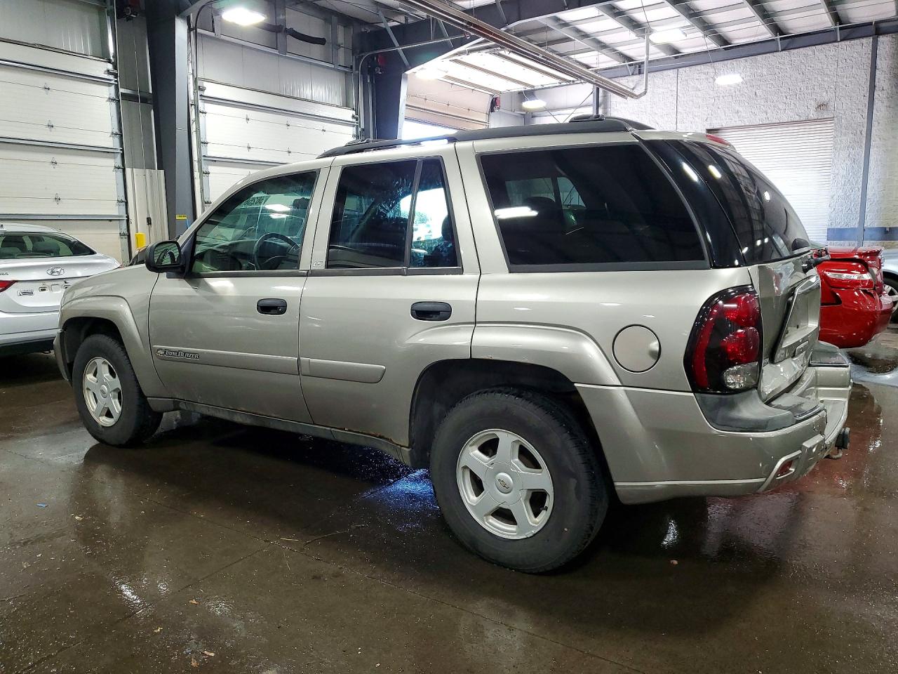 2002 Chevrolet Trailblazer Gray vin: 1GNDT13S222455300