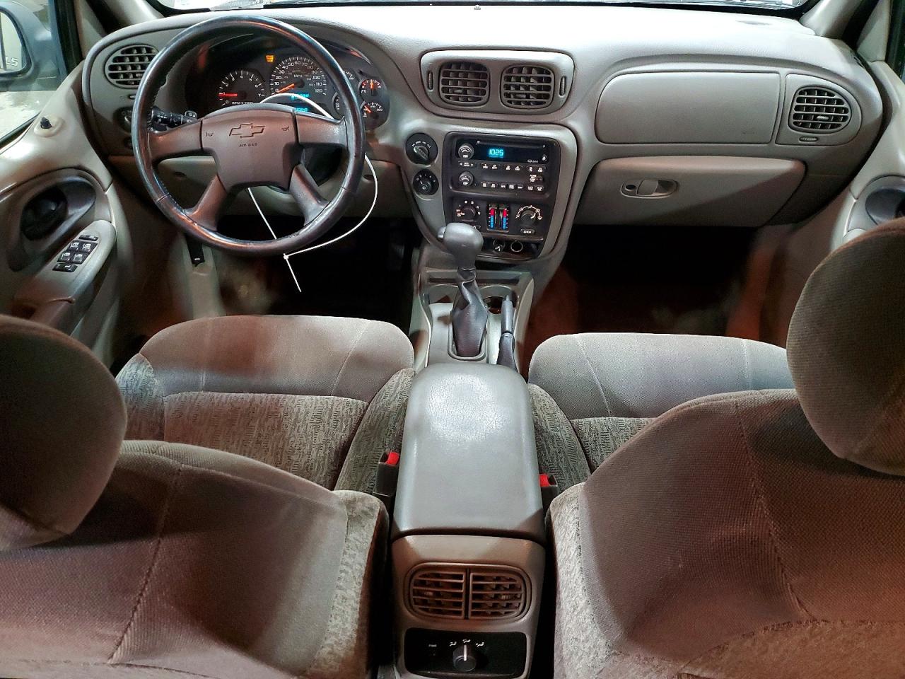 2002 Chevrolet Trailblazer Gray vin: 1GNDT13S222455300