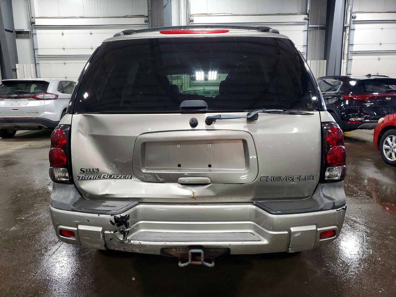 2002 Chevrolet Trailblazer Gray vin: 1GNDT13S222455300