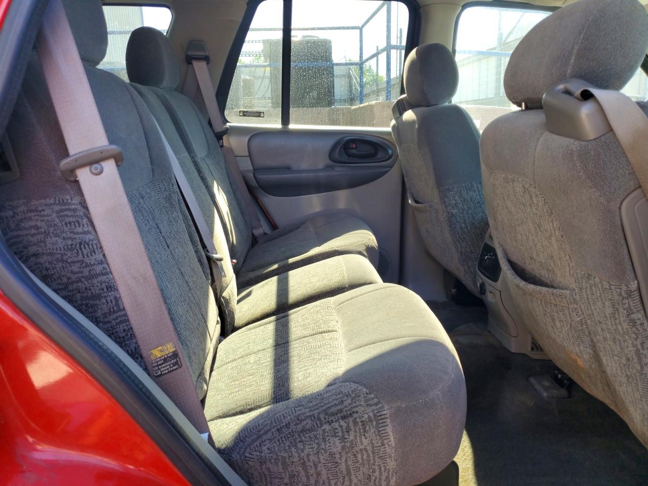 2002 Chevrolet Trailblazer Red vin: 1GNDT13S222456785
