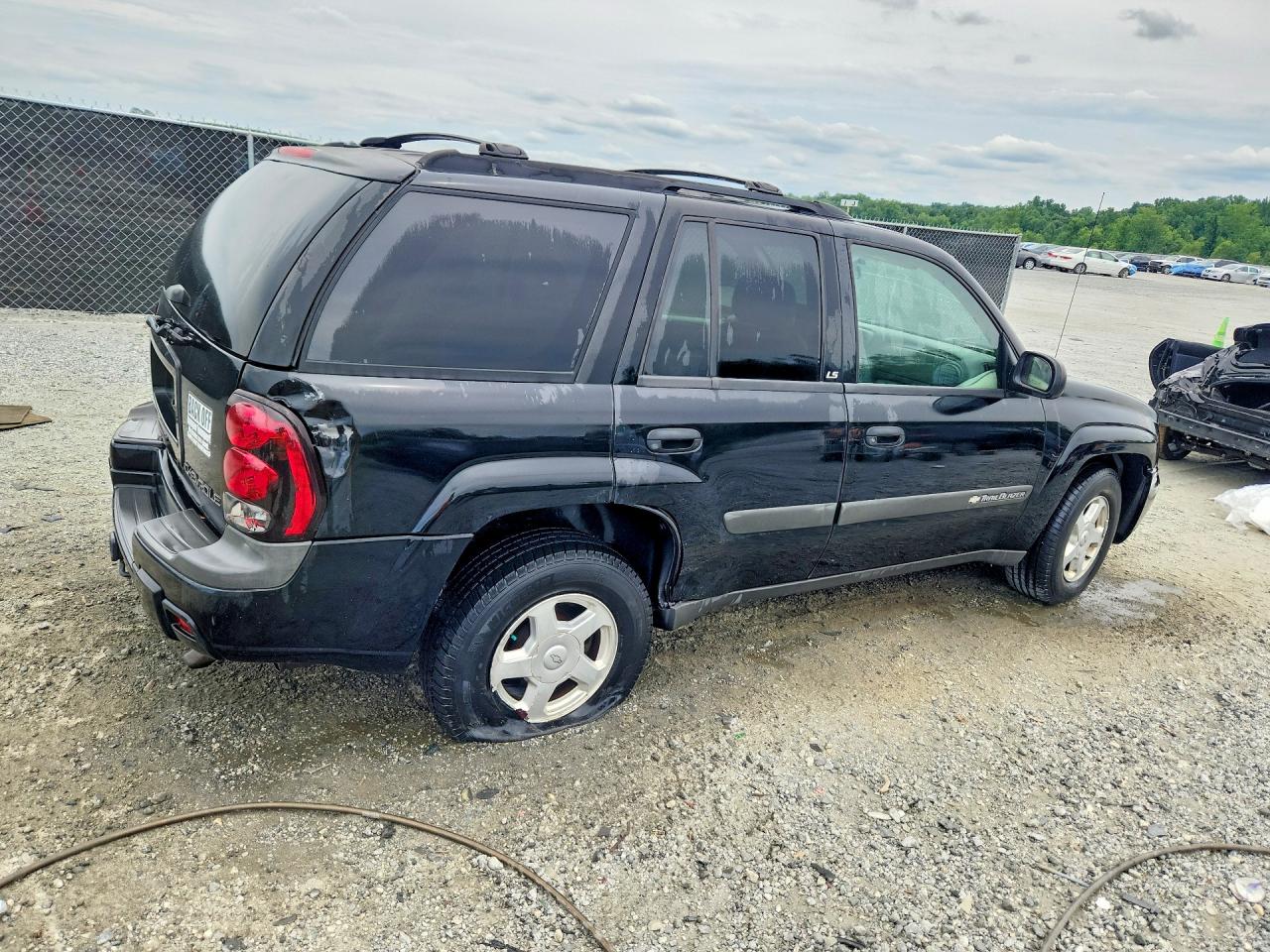 2003 Chevrolet Trailblazer Черный vin: 1GNDT13S232401657