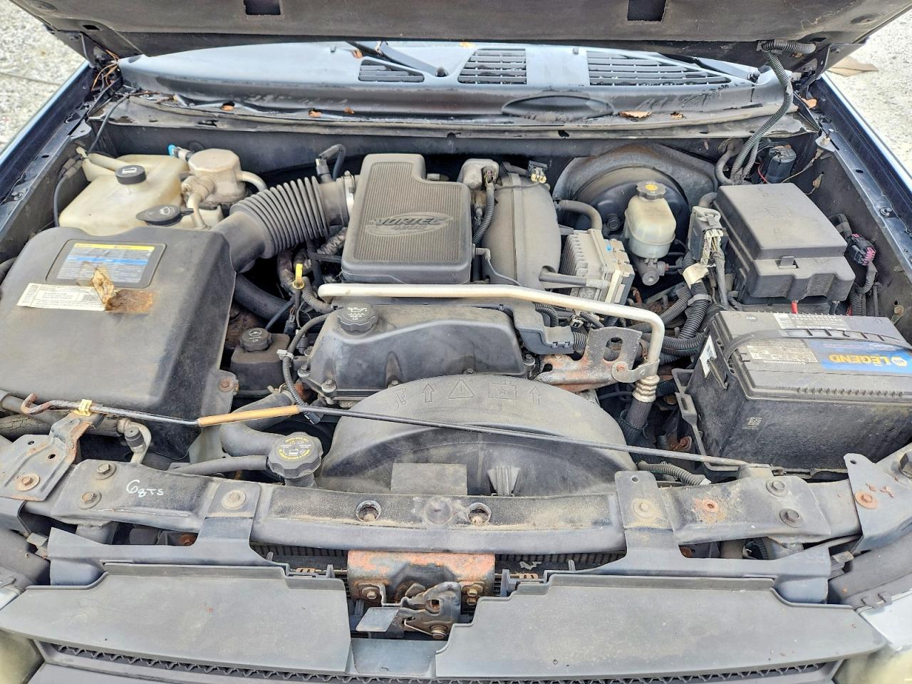 2003 Chevrolet Trailblazer Черный vin: 1GNDT13S232401657
