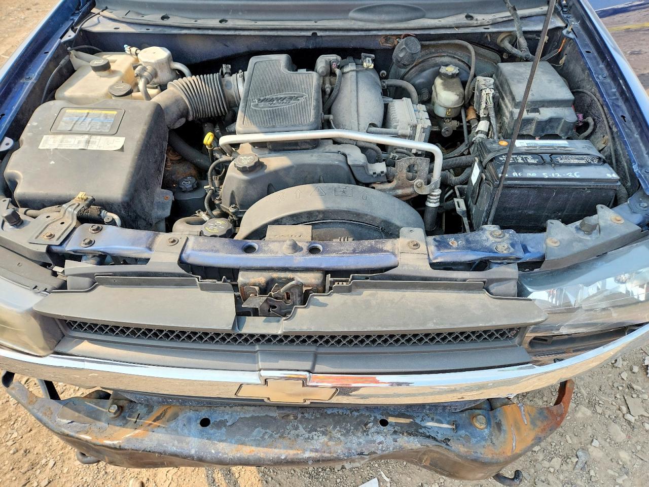 2003 Chevrolet Trailblazer Blue vin: 1GNDT13S232407684