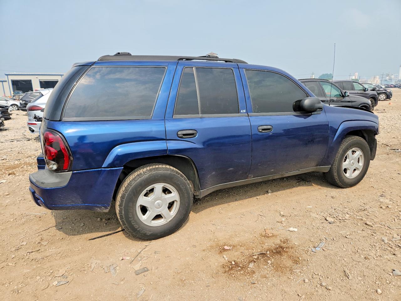 2003 Chevrolet Trailblazer Blue vin: 1GNDT13S232407684