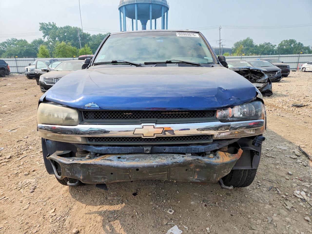 2003 Chevrolet Trailblazer Blue vin: 1GNDT13S232407684