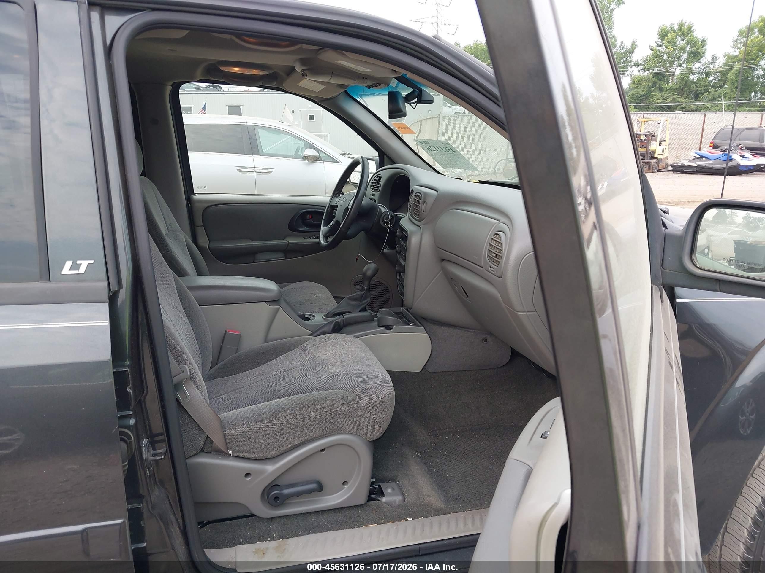 2004 Chevrolet Trailblazer Lt Gray vin: 1GNDT13S242107791