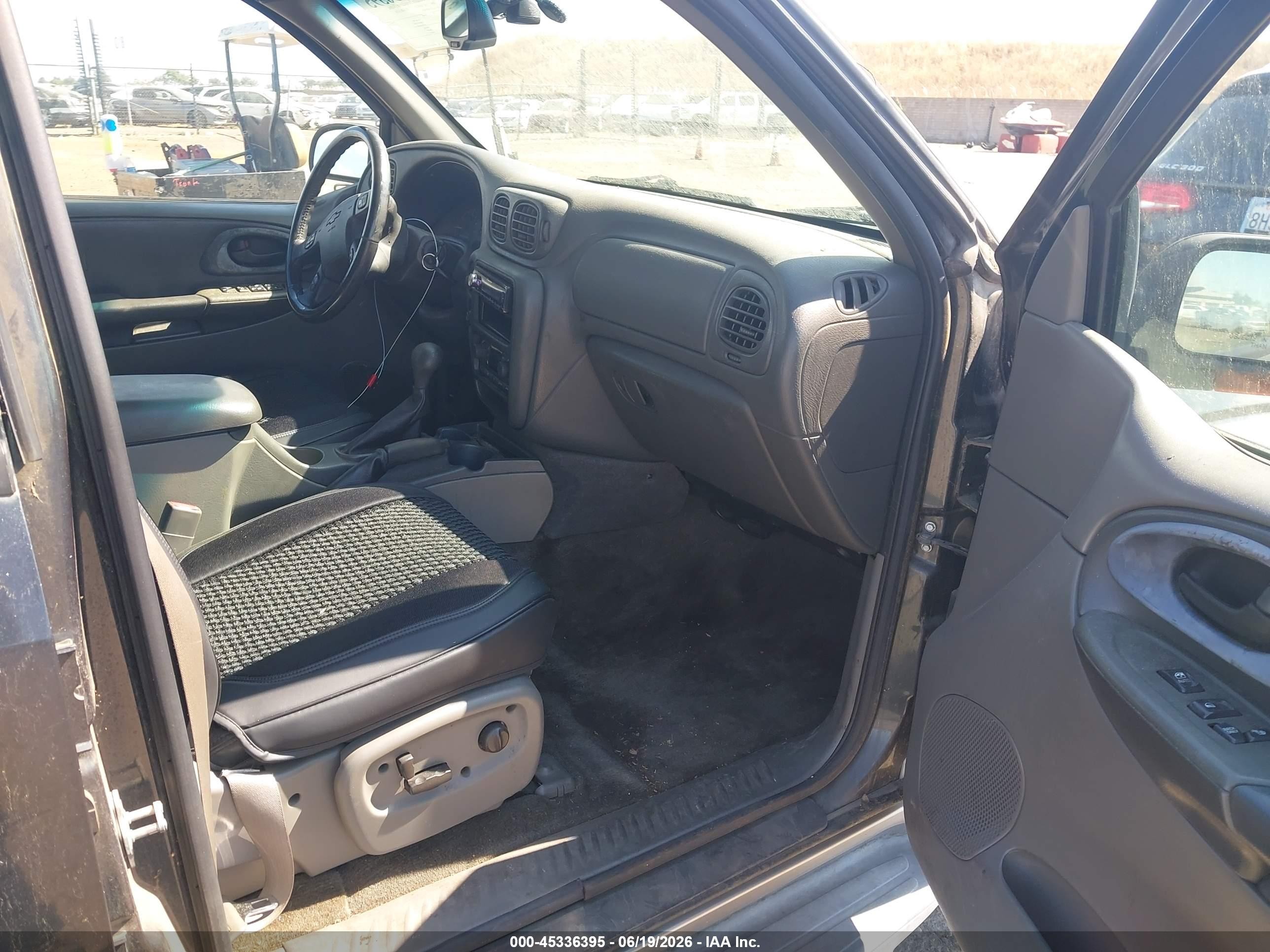 2004 Chevrolet Trailblazer Lt Dark Blue vin: 1GNDT13S242268321