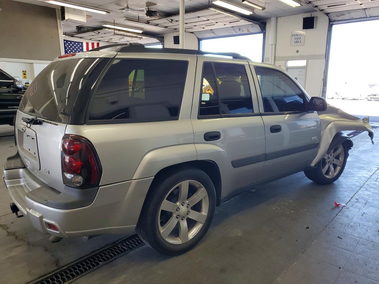 2005 Chevrolet Trailblazer Ls Silver vin: 1GNDT13S252205172