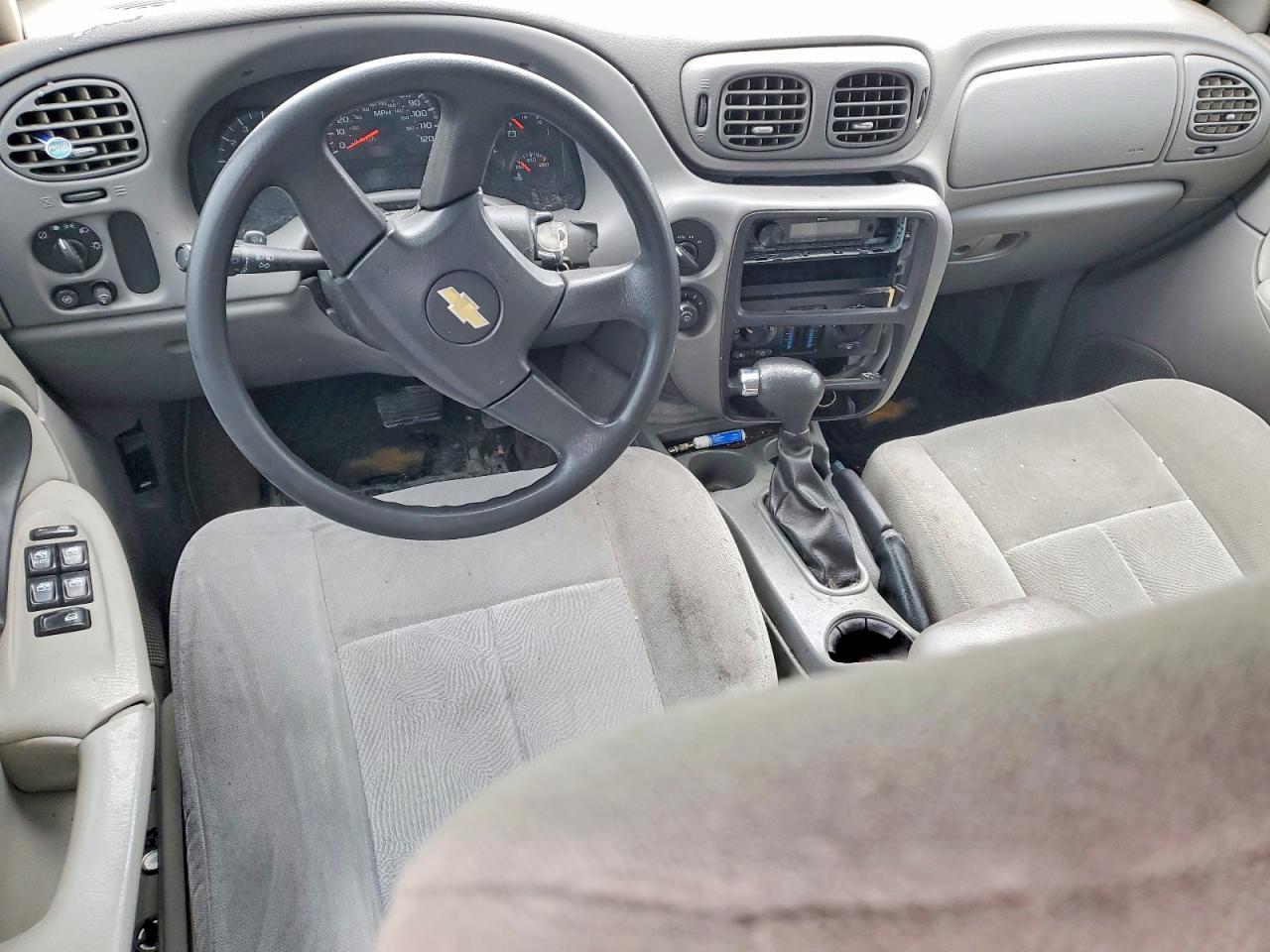 2005 Chevrolet Trailblazer Ls Blue vin: 1GNDT13S252337252