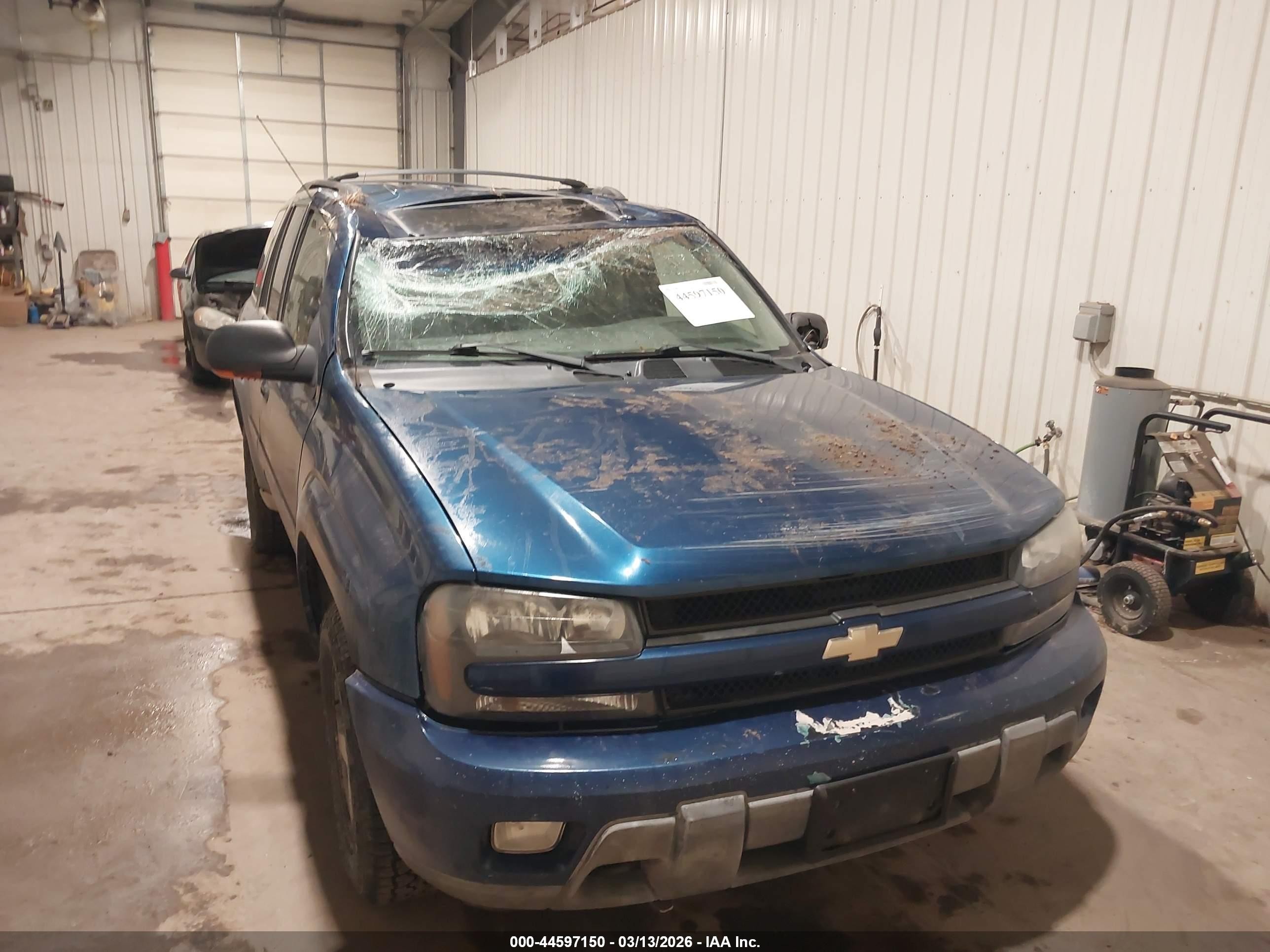 2005 Chevrolet Trailblazer Lt Black vin: 1GNDT13S252362703