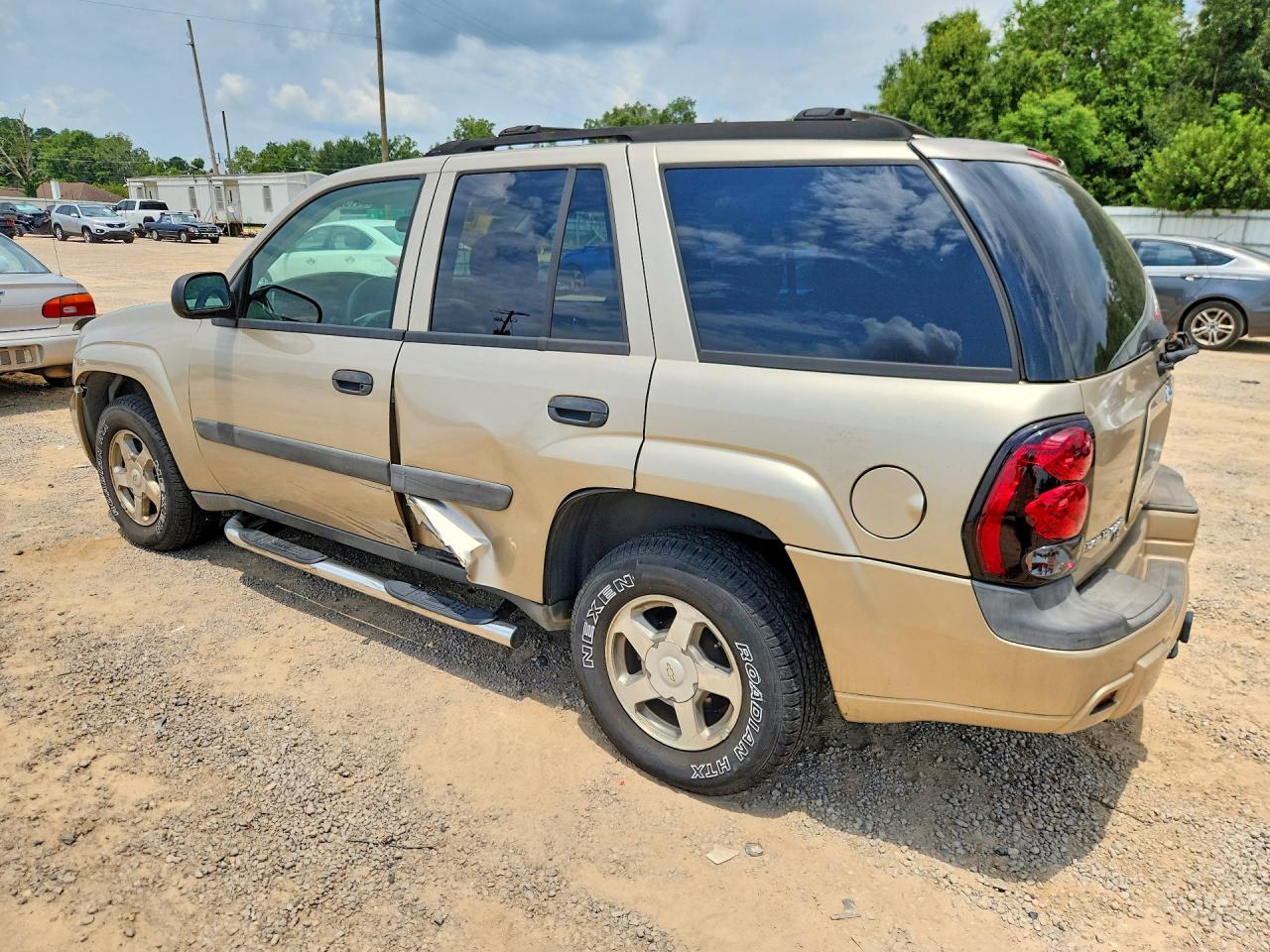 2005 Chevrolet Trailblazer Ls Tan vin: 1GNDT13S252380022