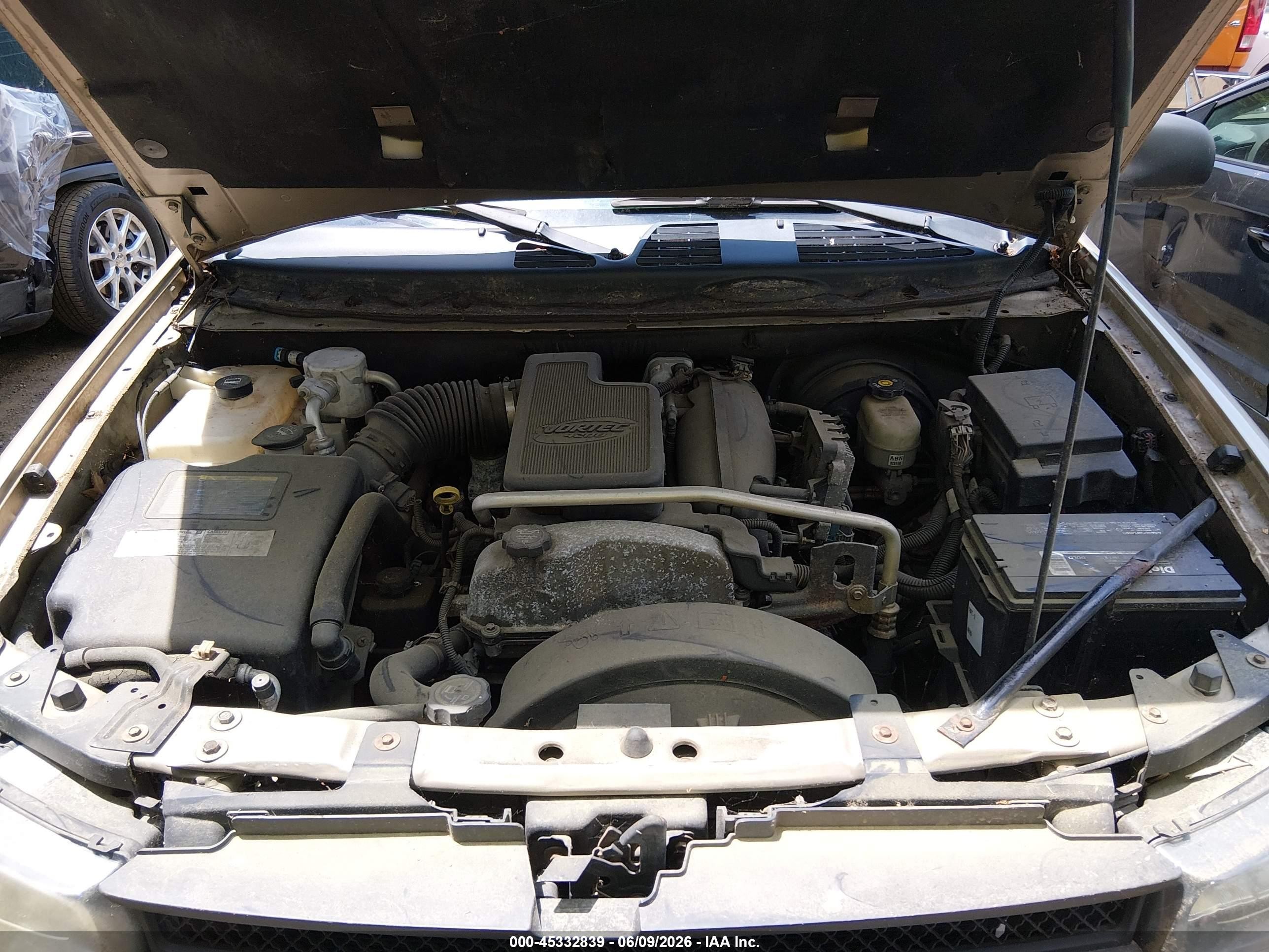 2006 Chevrolet Trailblazer Ls Gold vin: 1GNDT13S262124013