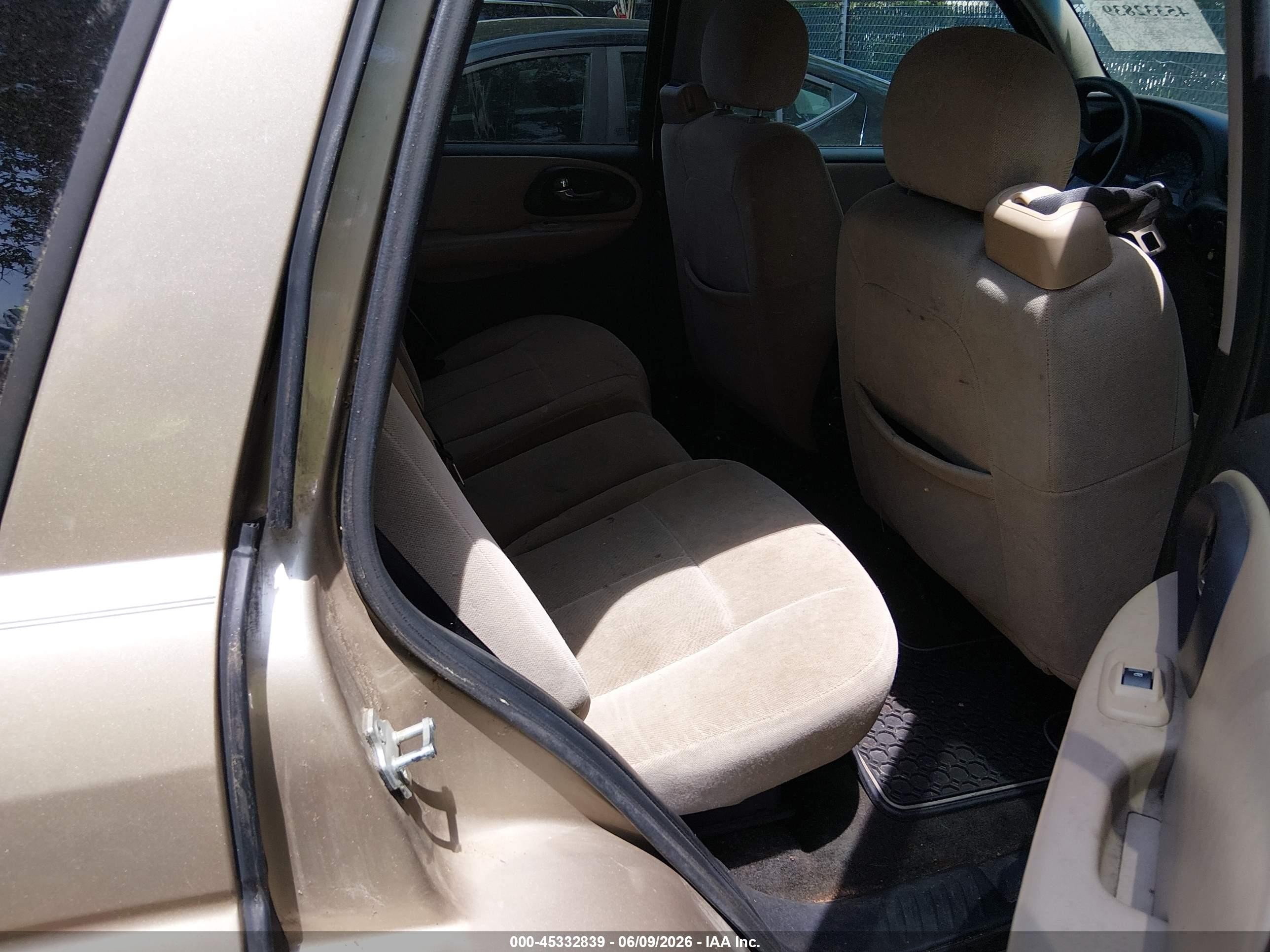 2006 Chevrolet Trailblazer Ls Gold vin: 1GNDT13S262124013