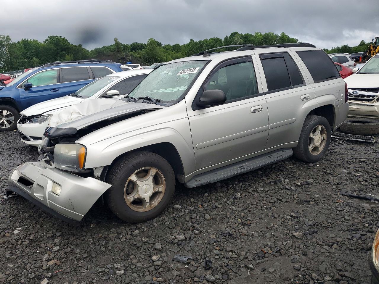2006 Chevrolet Trailblazer Ls Silver vin: 1GNDT13S262170098