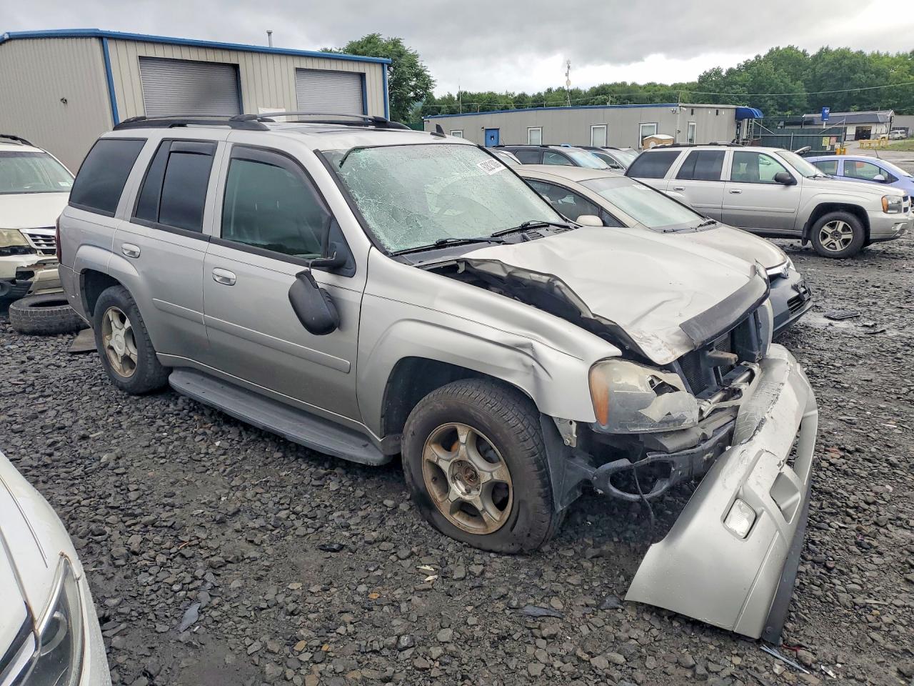 2006 Chevrolet Trailblazer Ls Серебряный vin: 1GNDT13S262170098