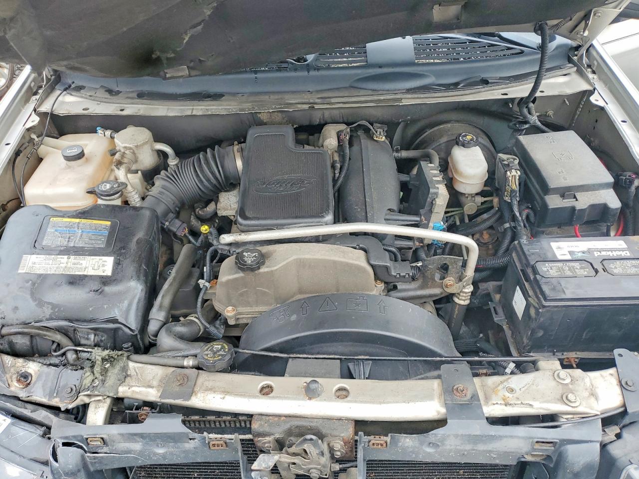 2006 Chevrolet Trailblazer Ls Серебряный vin: 1GNDT13S262170098