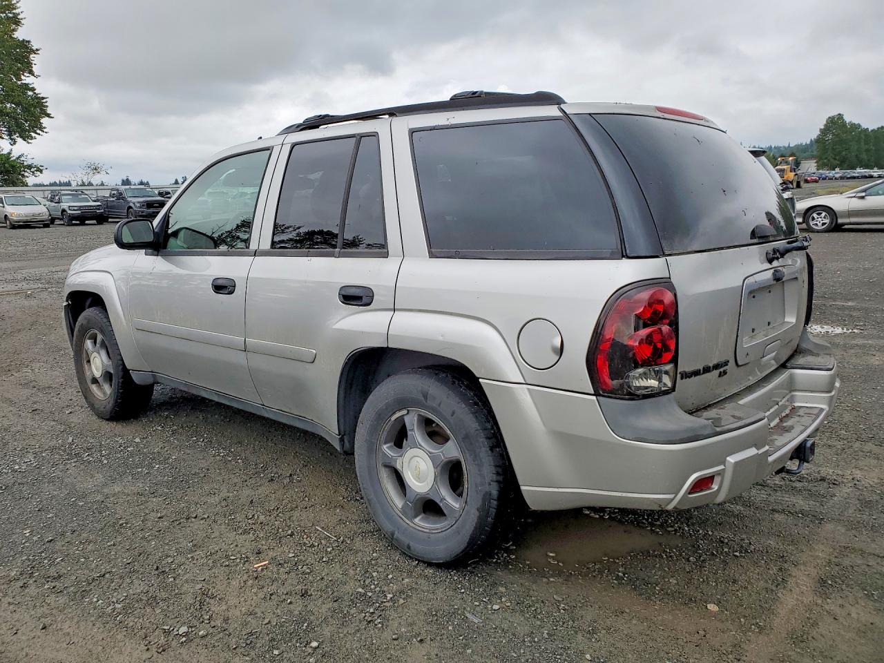 2006 Chevrolet Trailblazer Ls Silver vin: 1GNDT13S262334384