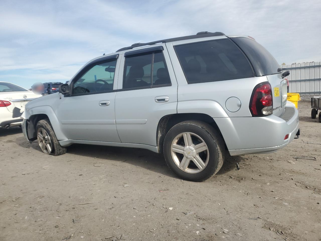 2007 Chevrolet Trailblazer Ls Silver vin: 1GNDT13S272262605