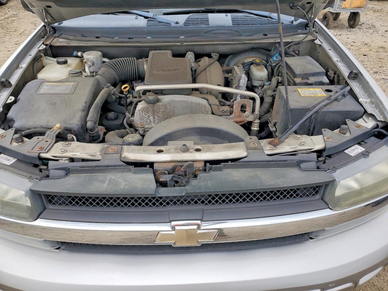 2008 Chevrolet Trailblazer Ls Silver vin: 1GNDT13S282102242