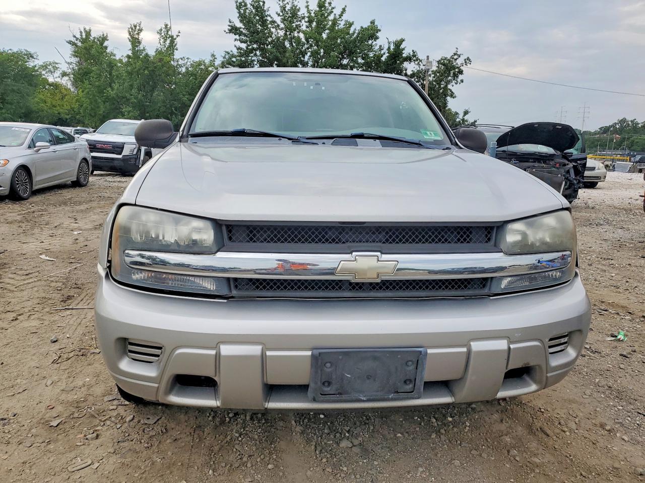 2008 Chevrolet Trailblazer Ls Silver vin: 1GNDT13S282102242