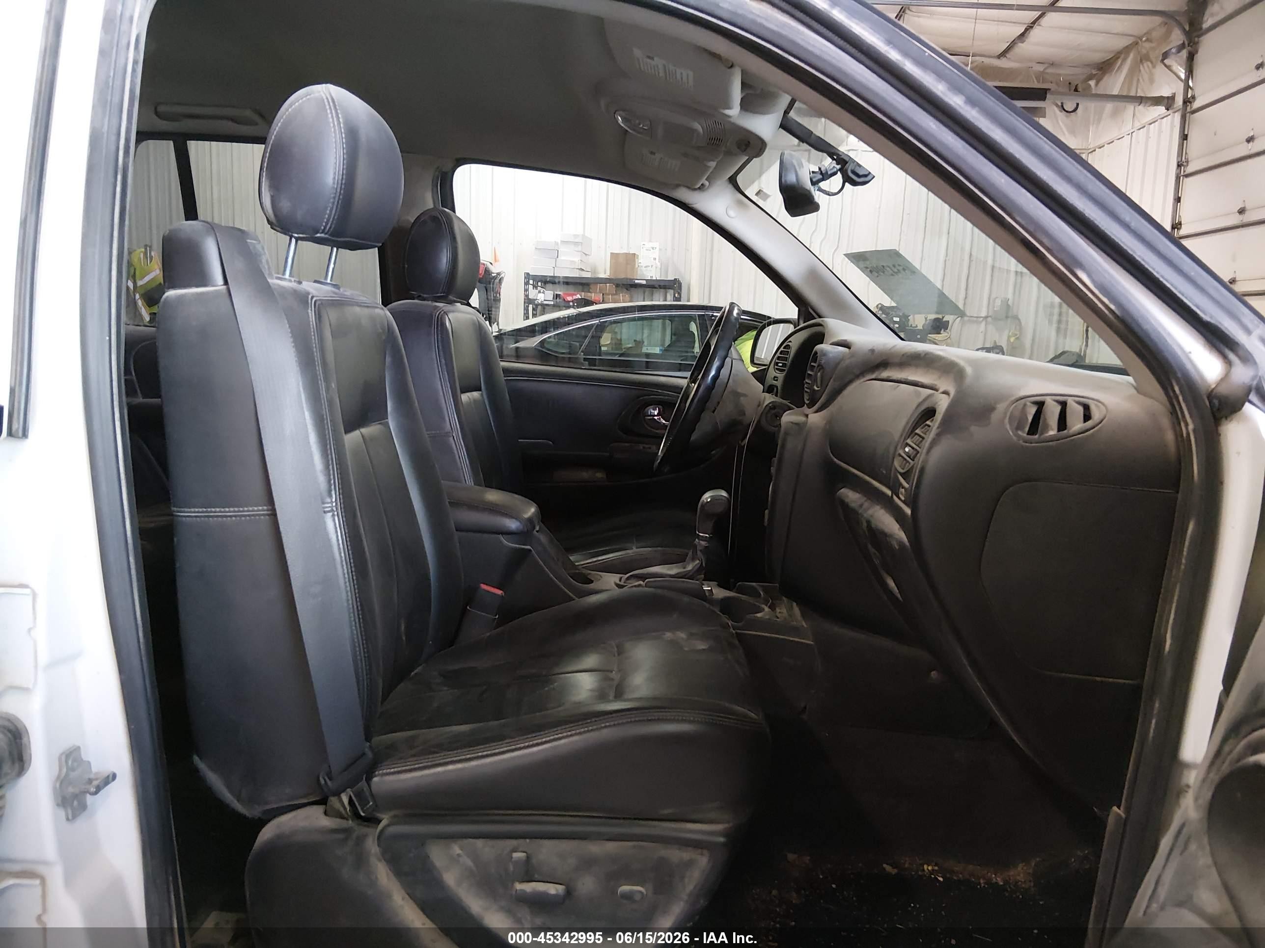 2008 Chevrolet Trailblazer Lt White vin: 1GNDT13S282107800