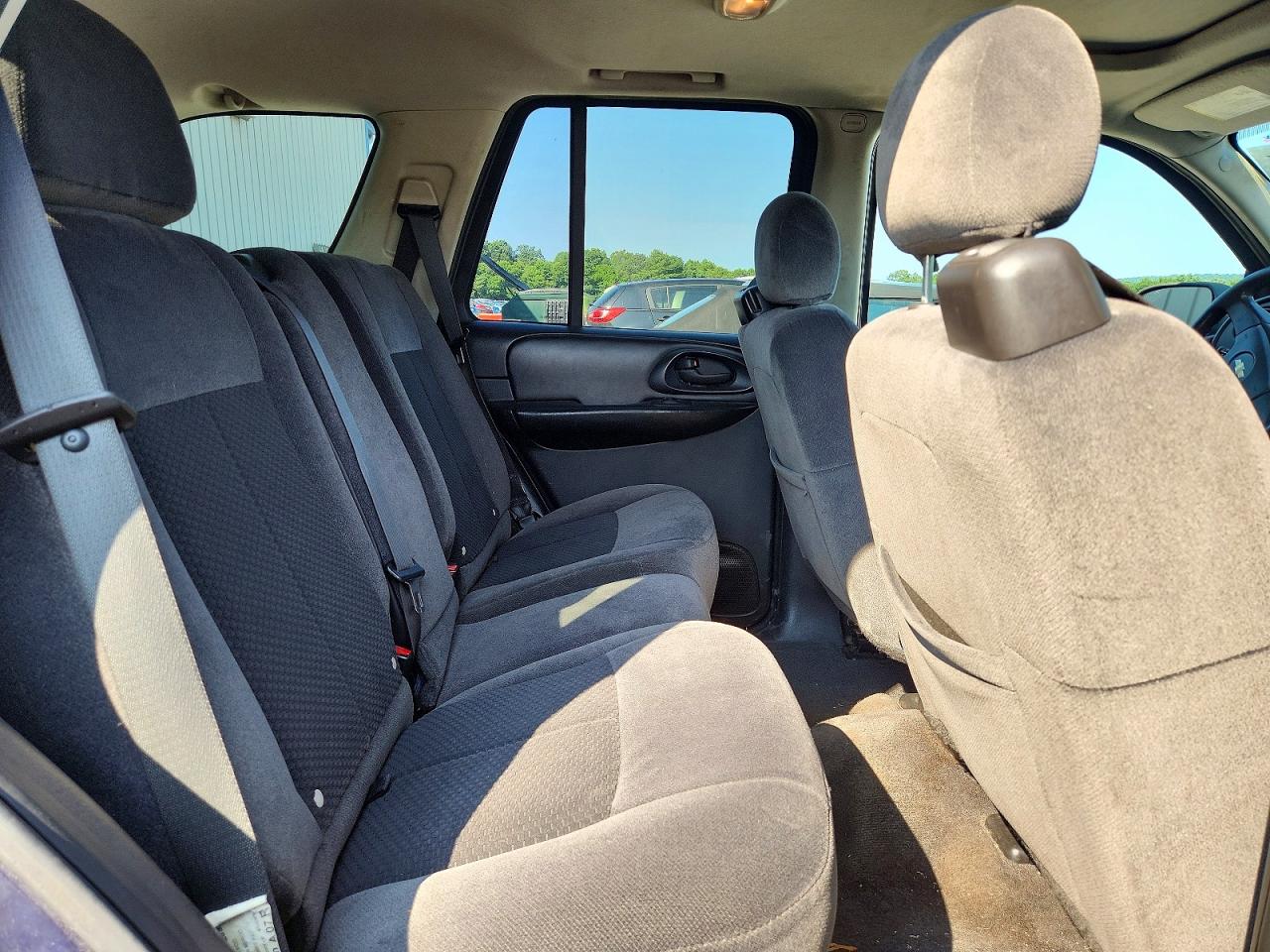 2008 Chevrolet Trailblazer Ls Blue vin: 1GNDT13S282185297