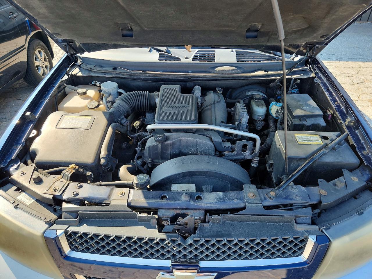 2008 Chevrolet Trailblazer Ls Blue vin: 1GNDT13S282185297