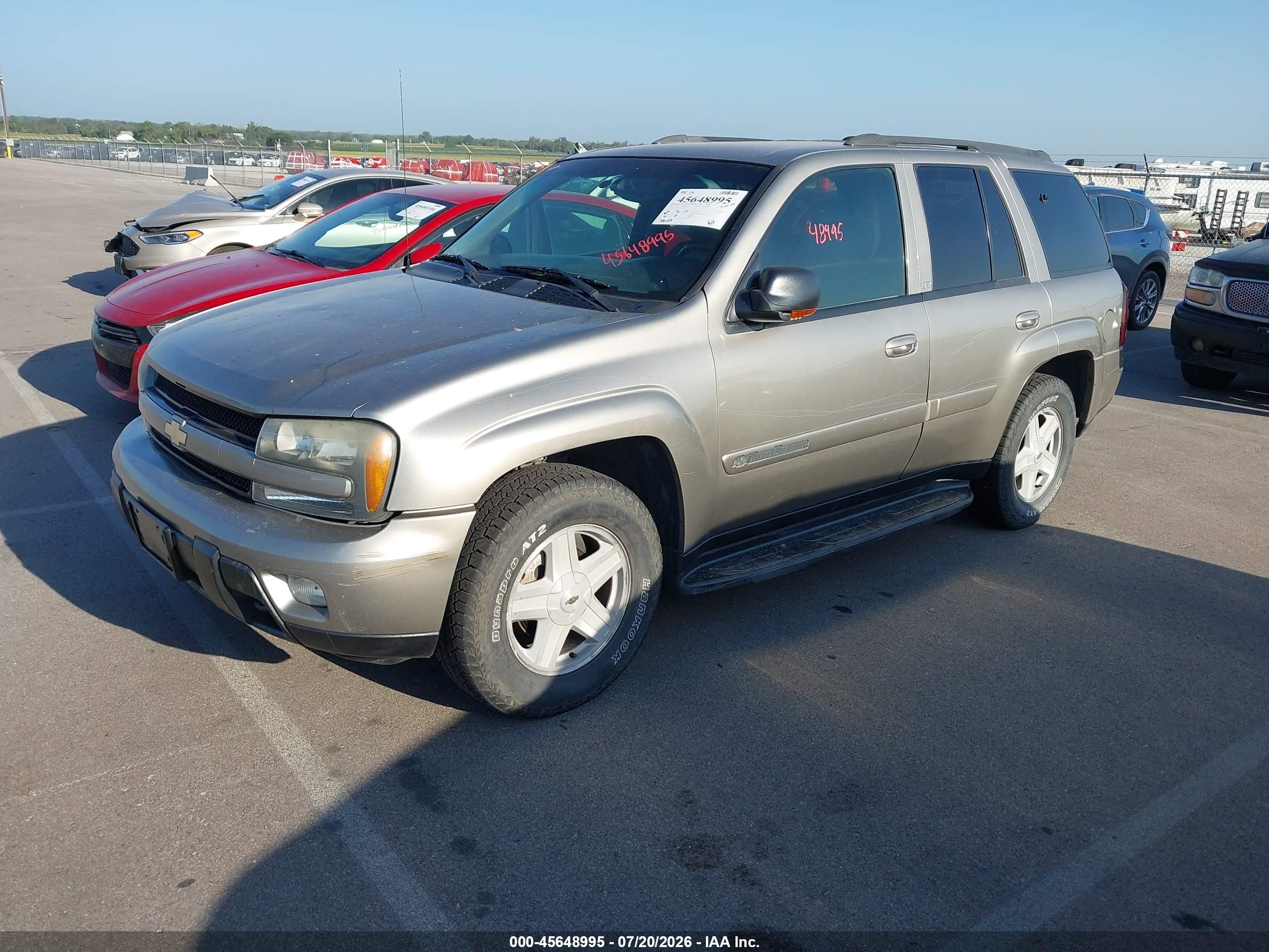 2002 Chevrolet Trailblazer Ltz Gold vin: 1GNDT13S322381210