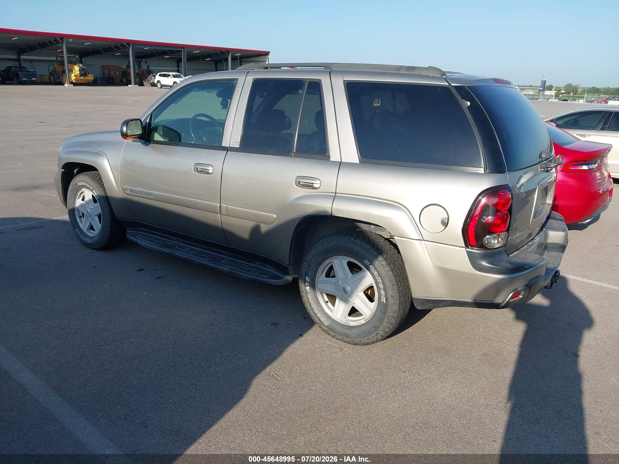 2002 Chevrolet Trailblazer Ltz Gold vin: 1GNDT13S322381210