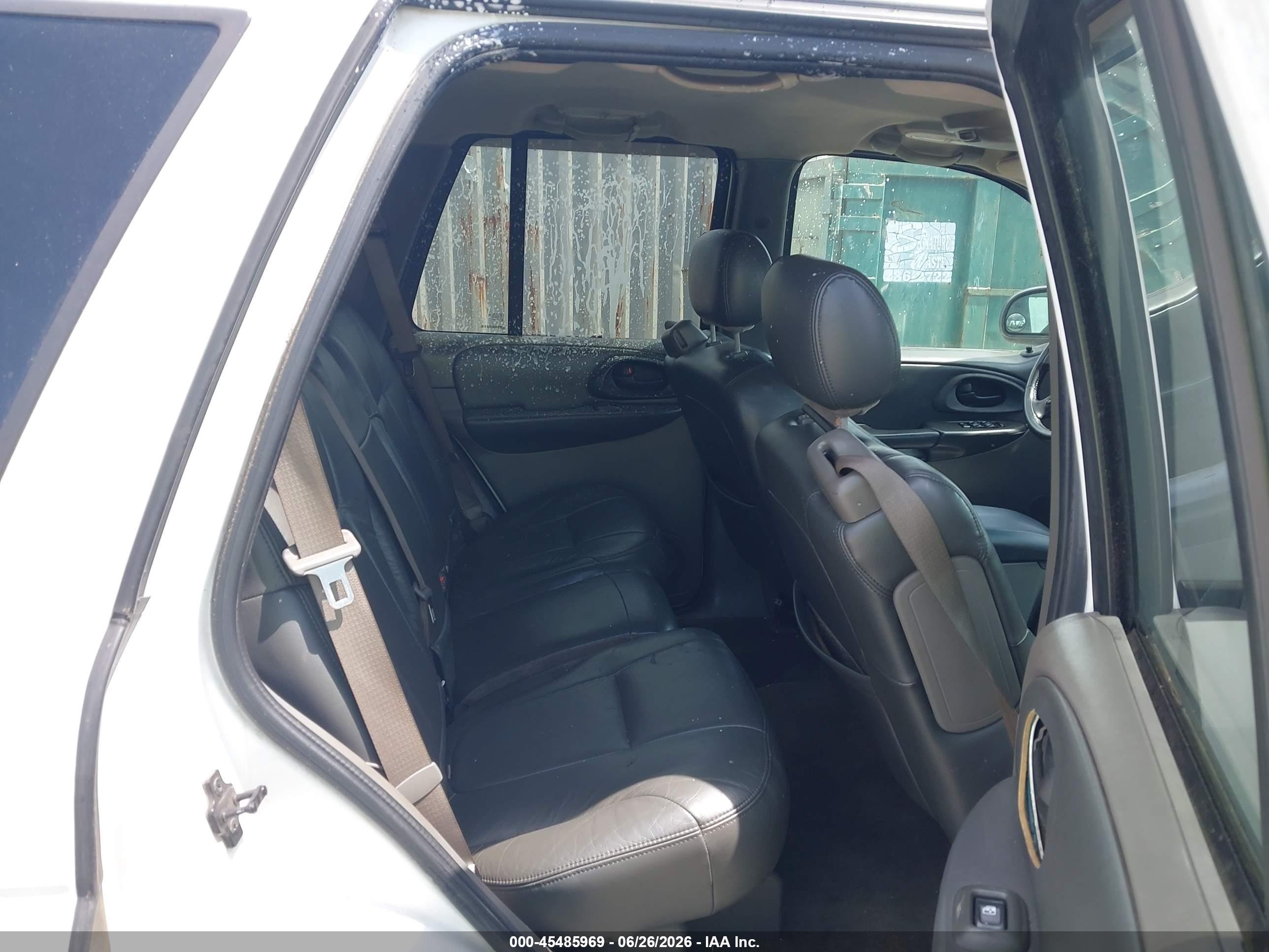 2003 Chevrolet Trailblazer Lt White vin: 1GNDT13S332111556