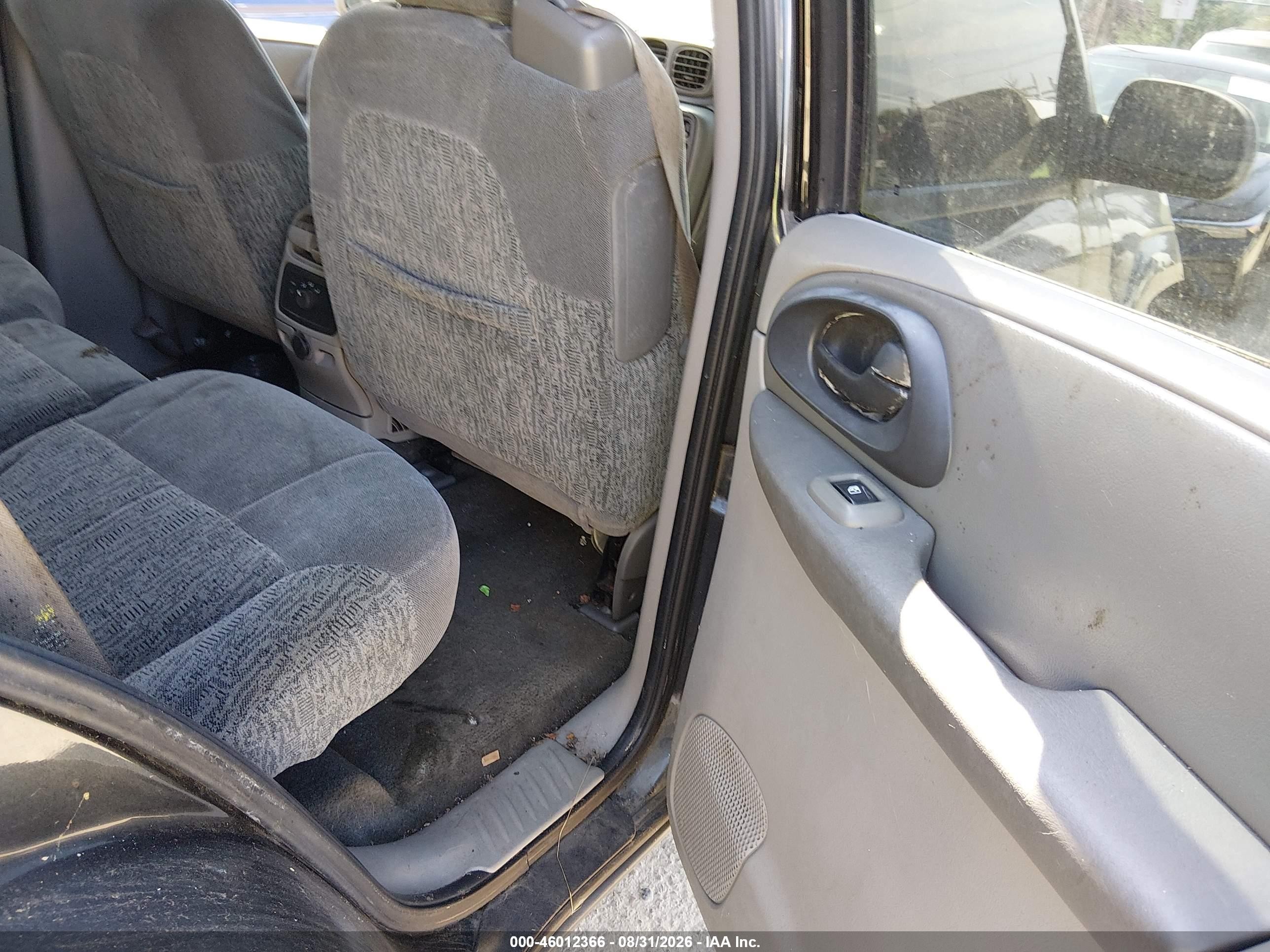 2003 Chevrolet Trailblazer Ls Blue vin: 1GNDT13S332121620