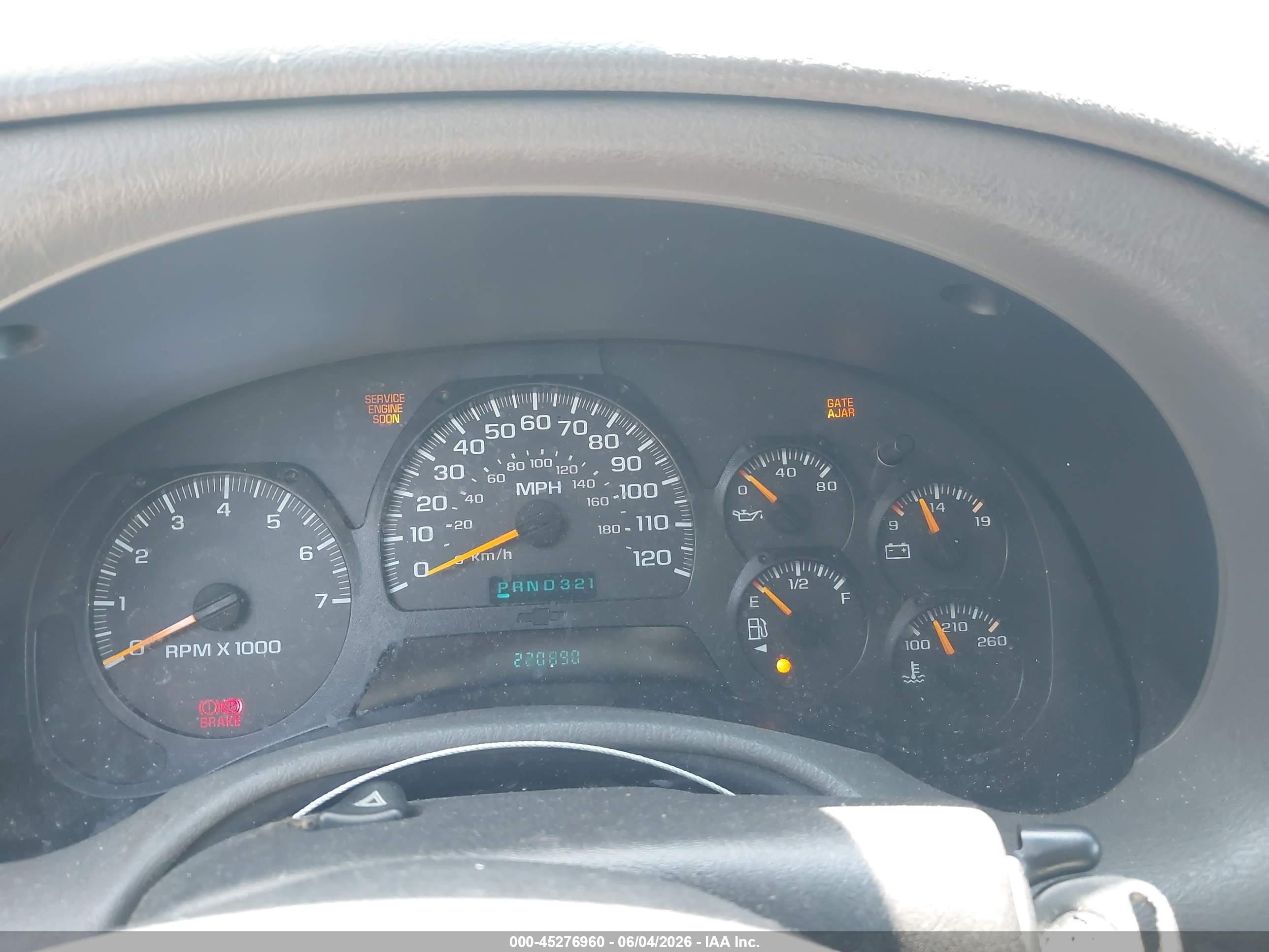 2003 Chevrolet Trailblazer Ls White vin: 1GNDT13S332330596