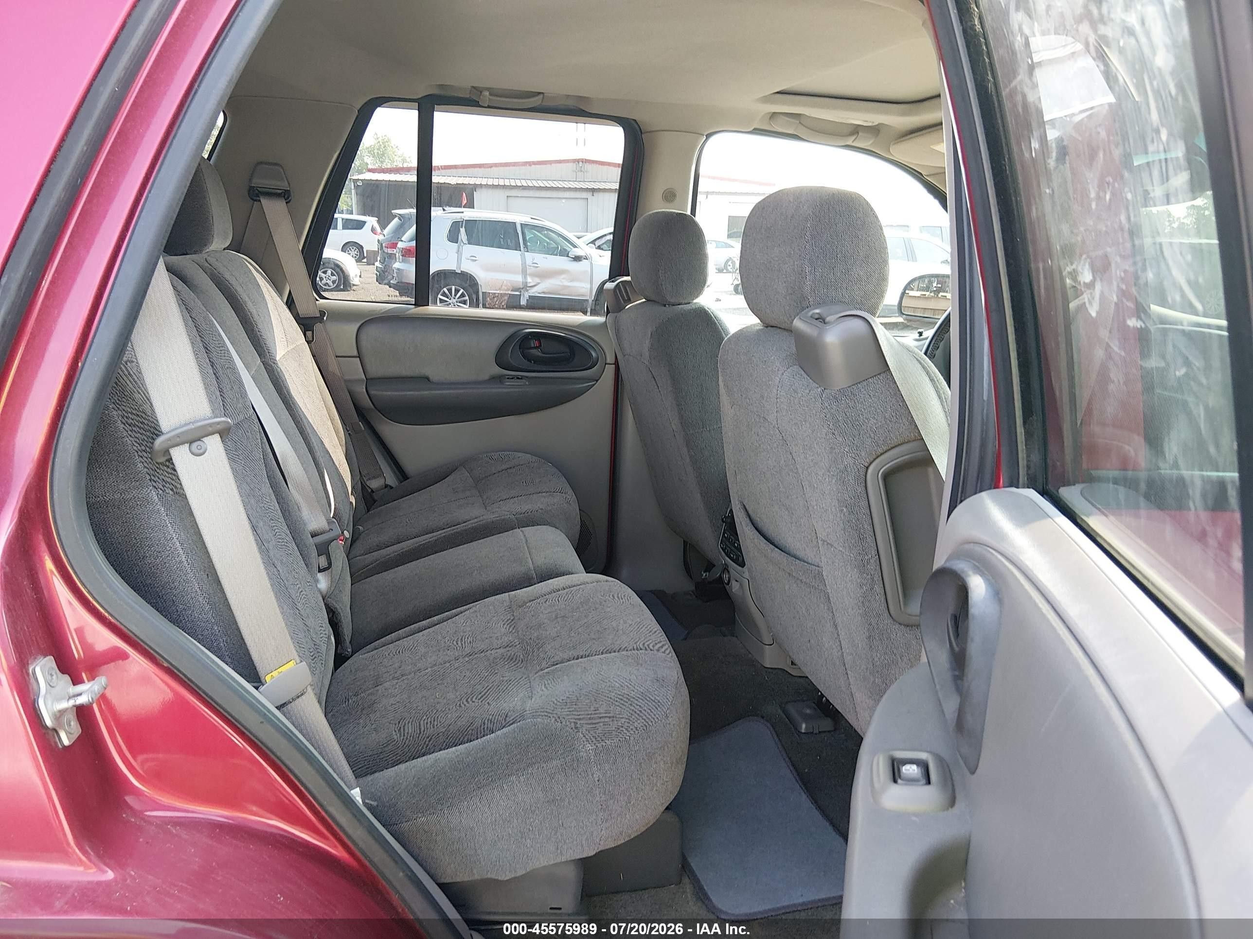 2004 Chevrolet Trailblazer Lt Red vin: 1GNDT13S342260809