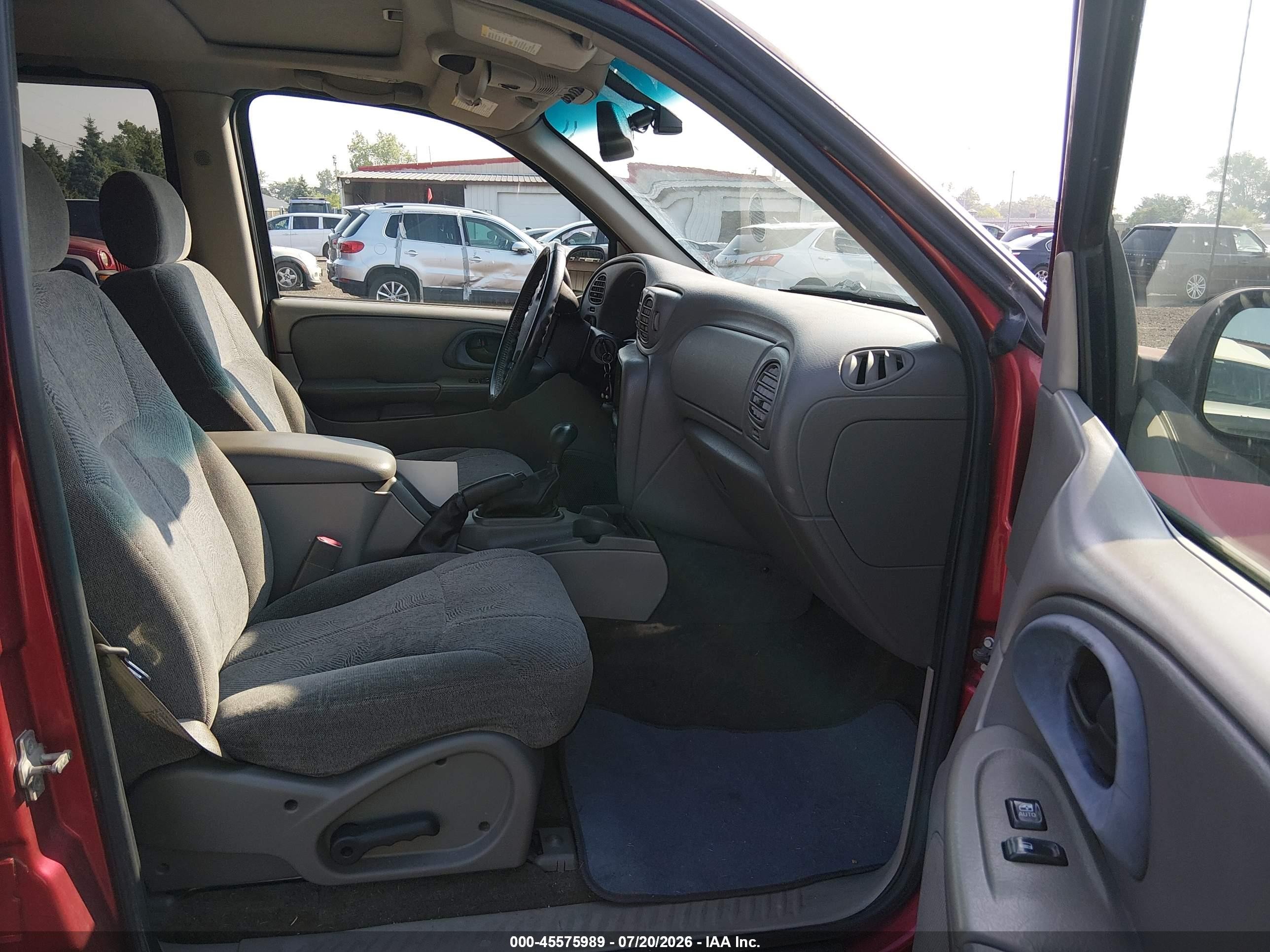 2004 Chevrolet Trailblazer Lt Red vin: 1GNDT13S342260809