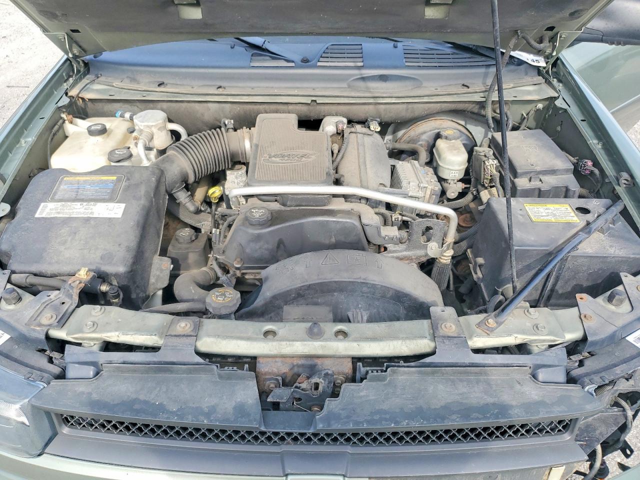 2004 Chevrolet Trailblazer Ls Green vin: 1GNDT13S342371490