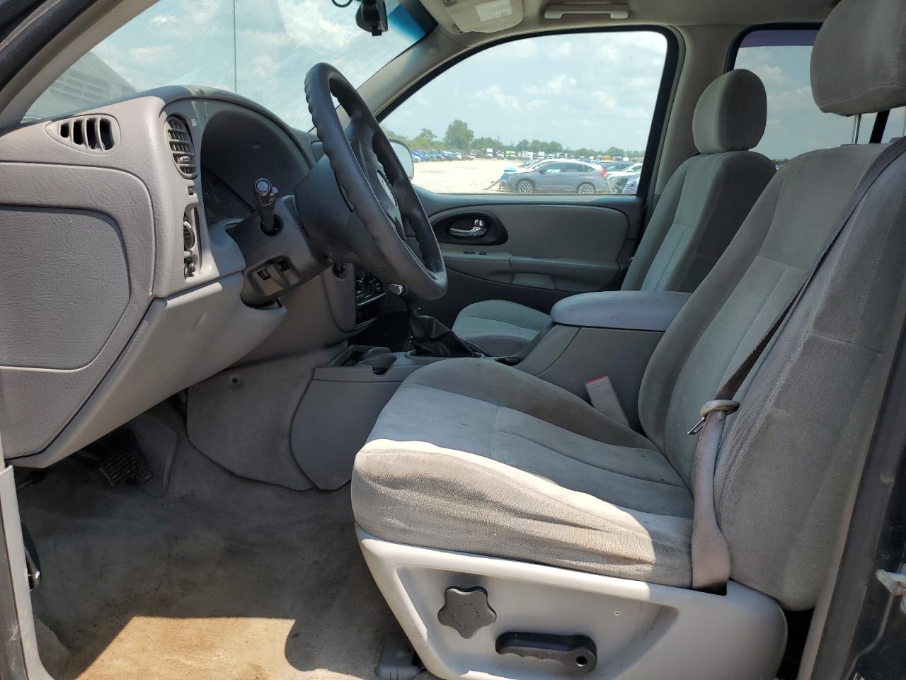 2005 Chevrolet Trailblazer Ls Blue vin: 1GNDT13S352307869