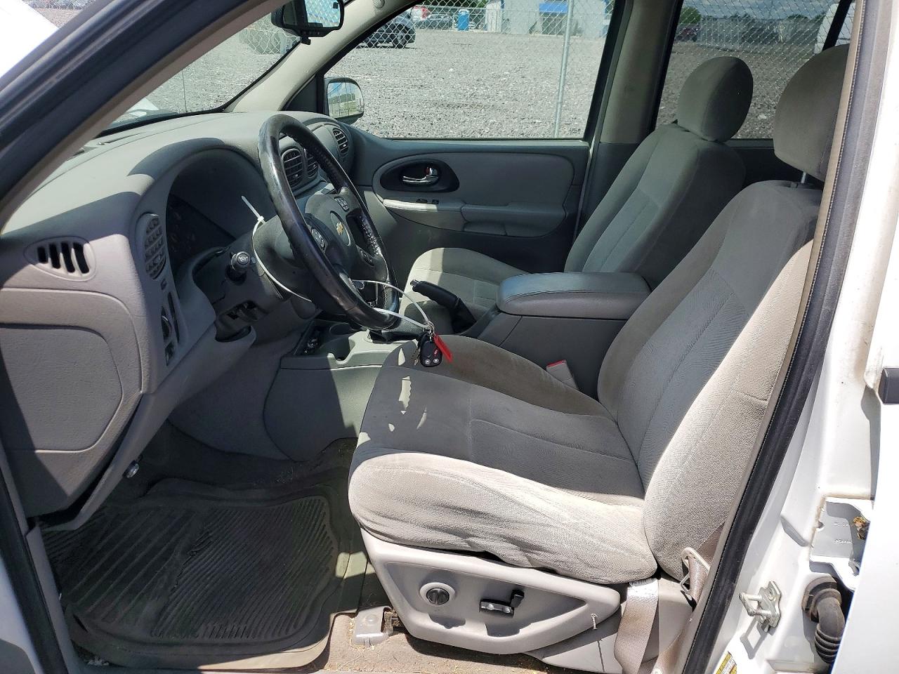 2005 Chevrolet Trailblazer Ls/lt White vin: 1GNDT13S352354772