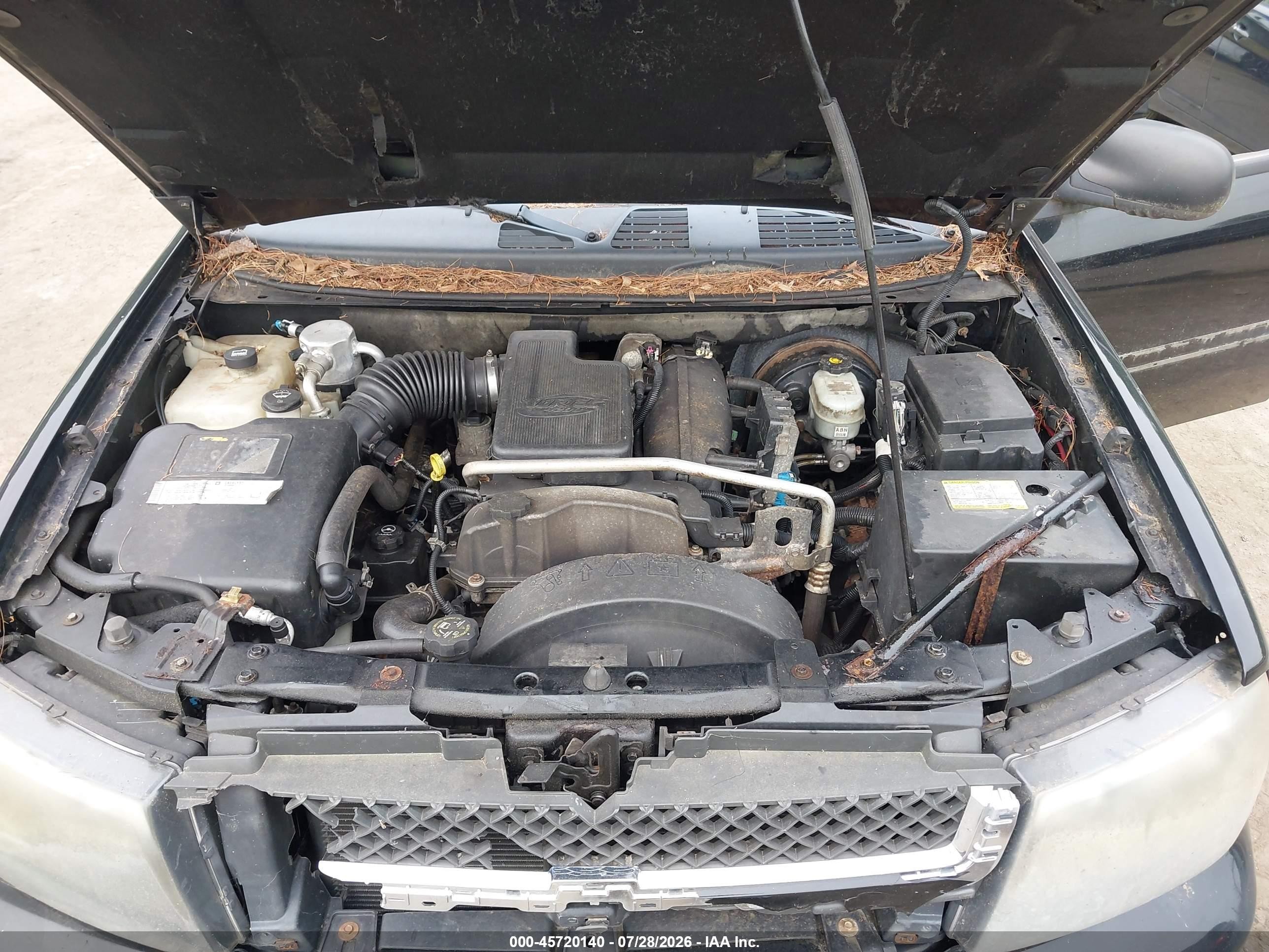 2006 Chevrolet Trailblazer Lt Черный vin: 1GNDT13S362114199