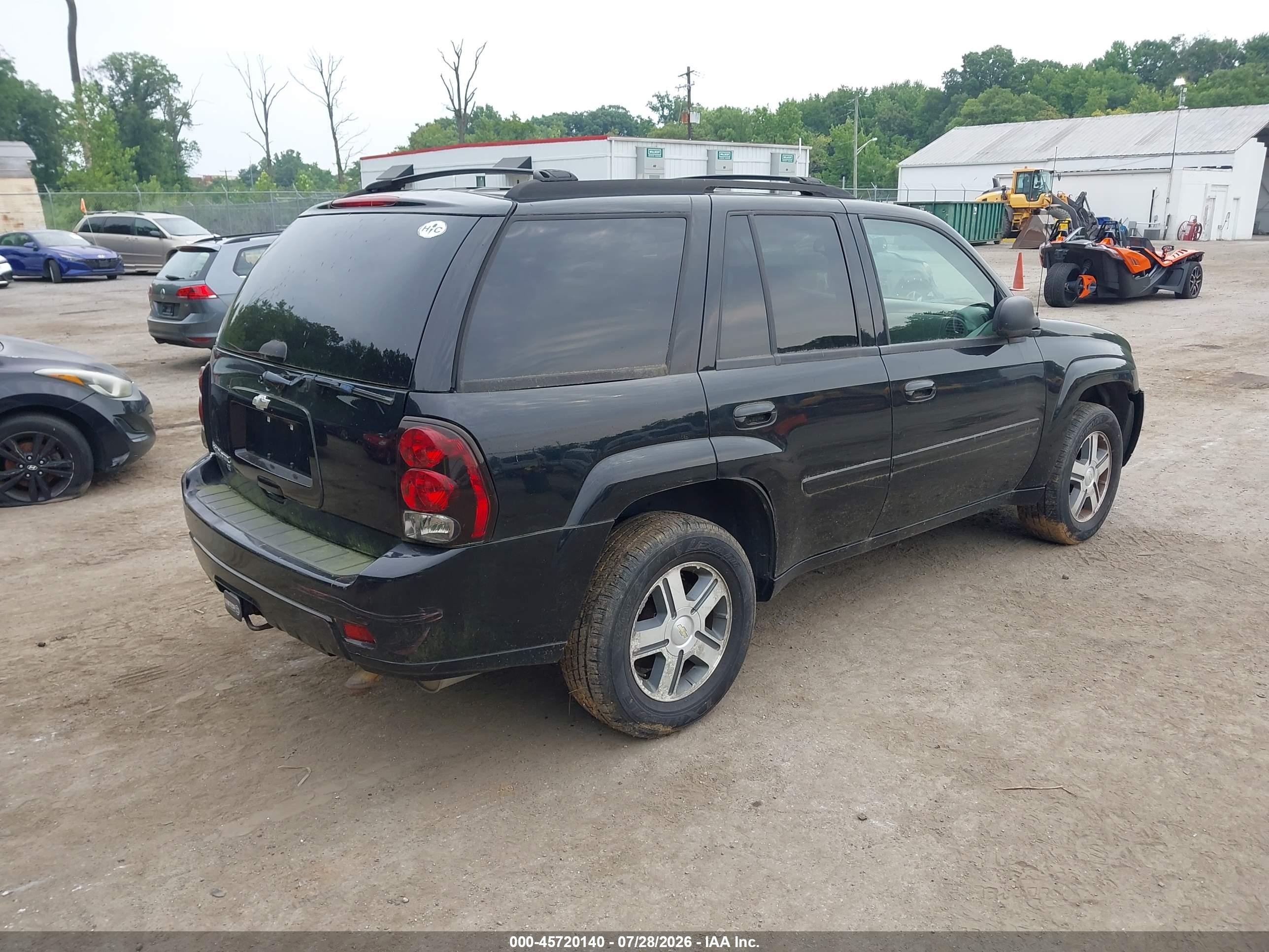 2006 Chevrolet Trailblazer Lt Черный vin: 1GNDT13S362114199