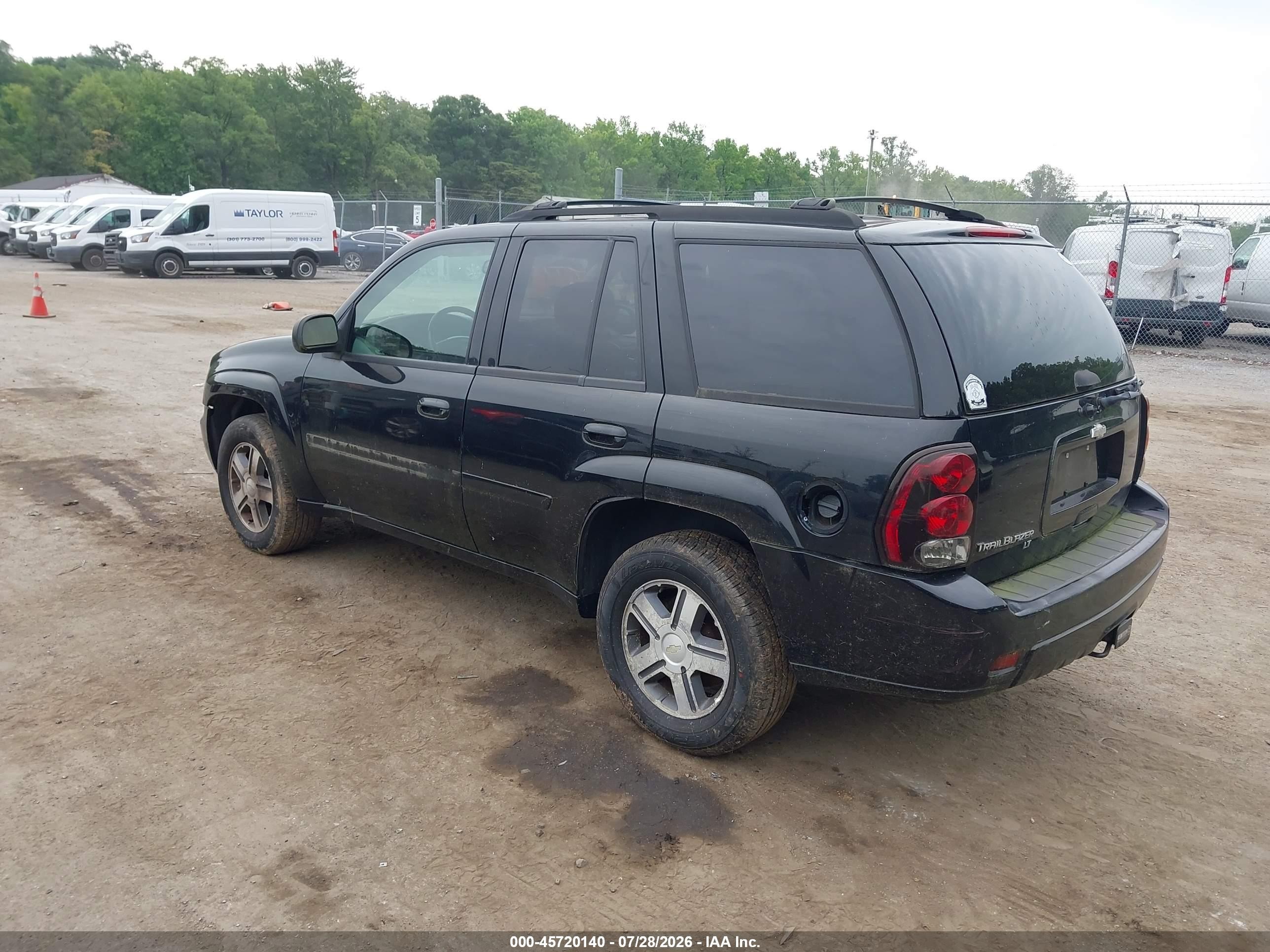 2006 Chevrolet Trailblazer Lt Черный vin: 1GNDT13S362114199