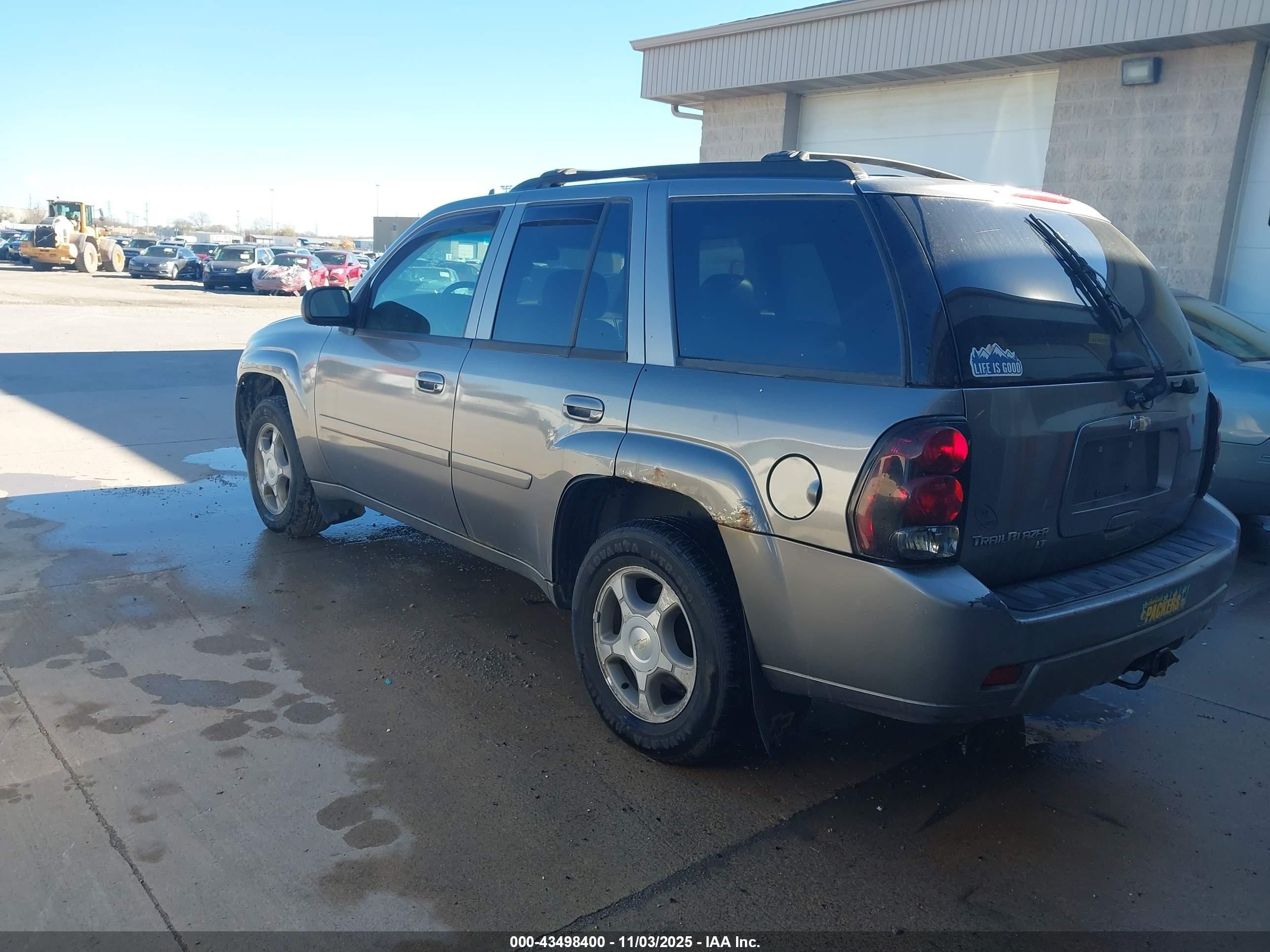 2006 Chevrolet Trailblazer Lt Gray vin: 1GNDT13S362171499