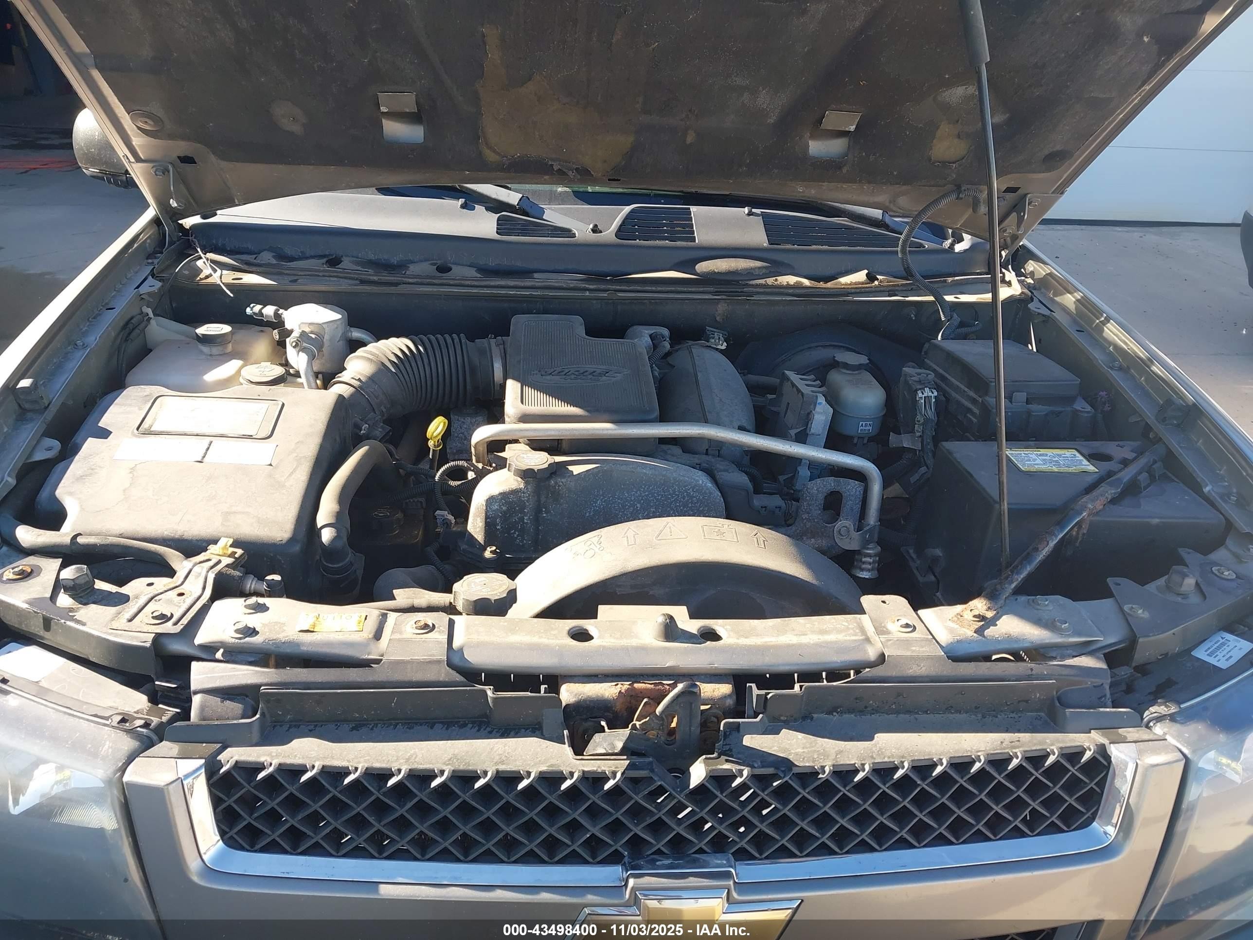 2006 Chevrolet Trailblazer Lt Gray vin: 1GNDT13S362171499
