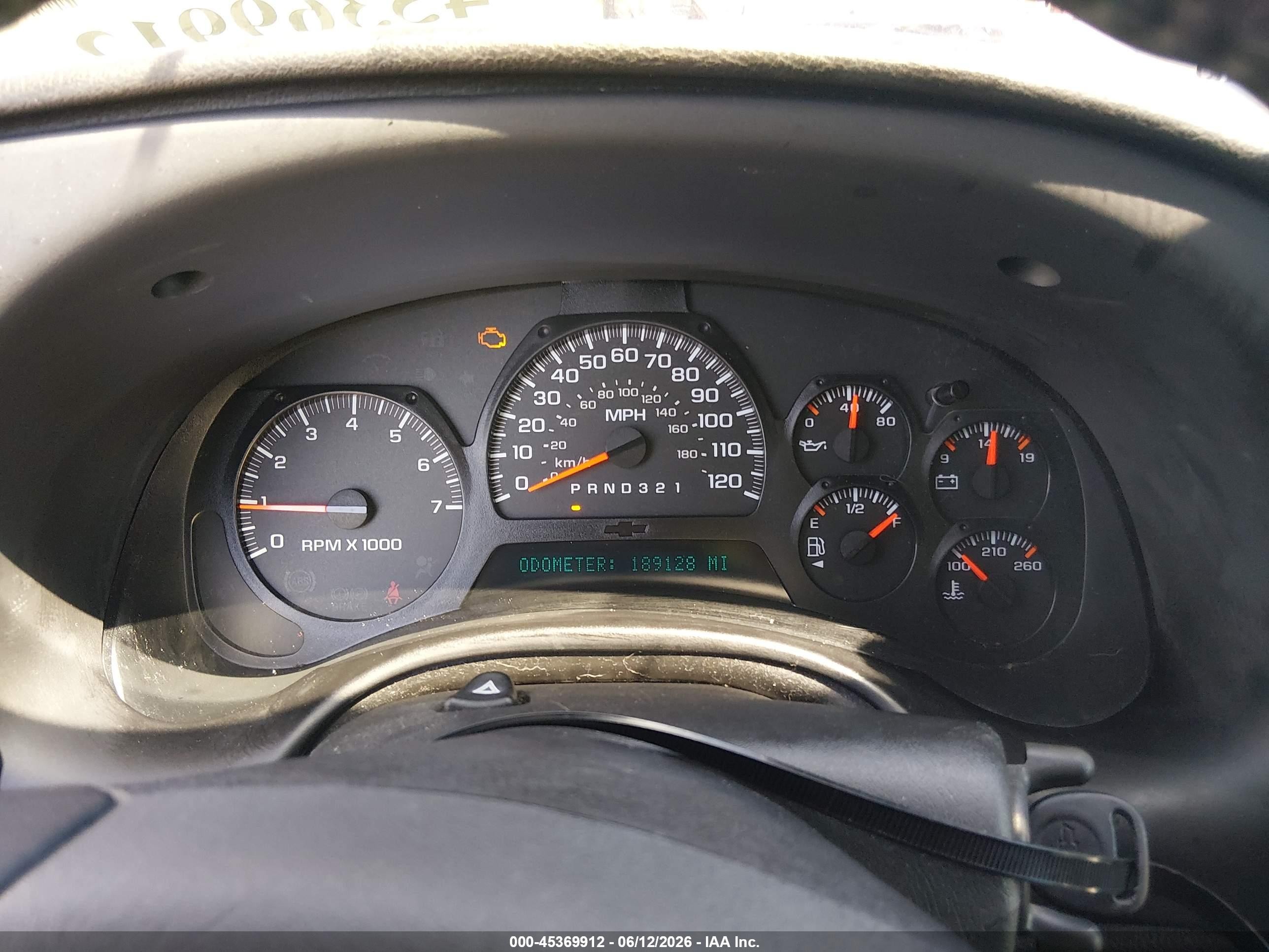 2006 Chevrolet Trailblazer Lt White vin: 1GNDT13S362312751