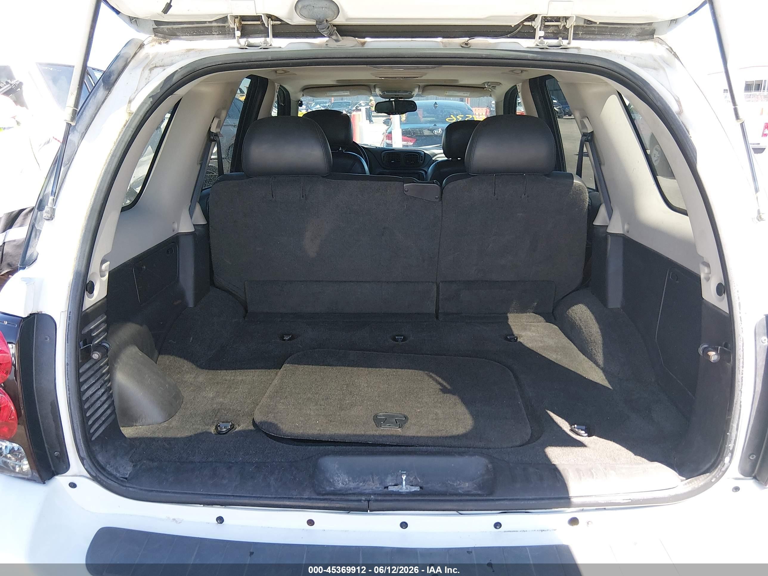 2006 Chevrolet Trailblazer Lt White vin: 1GNDT13S362312751