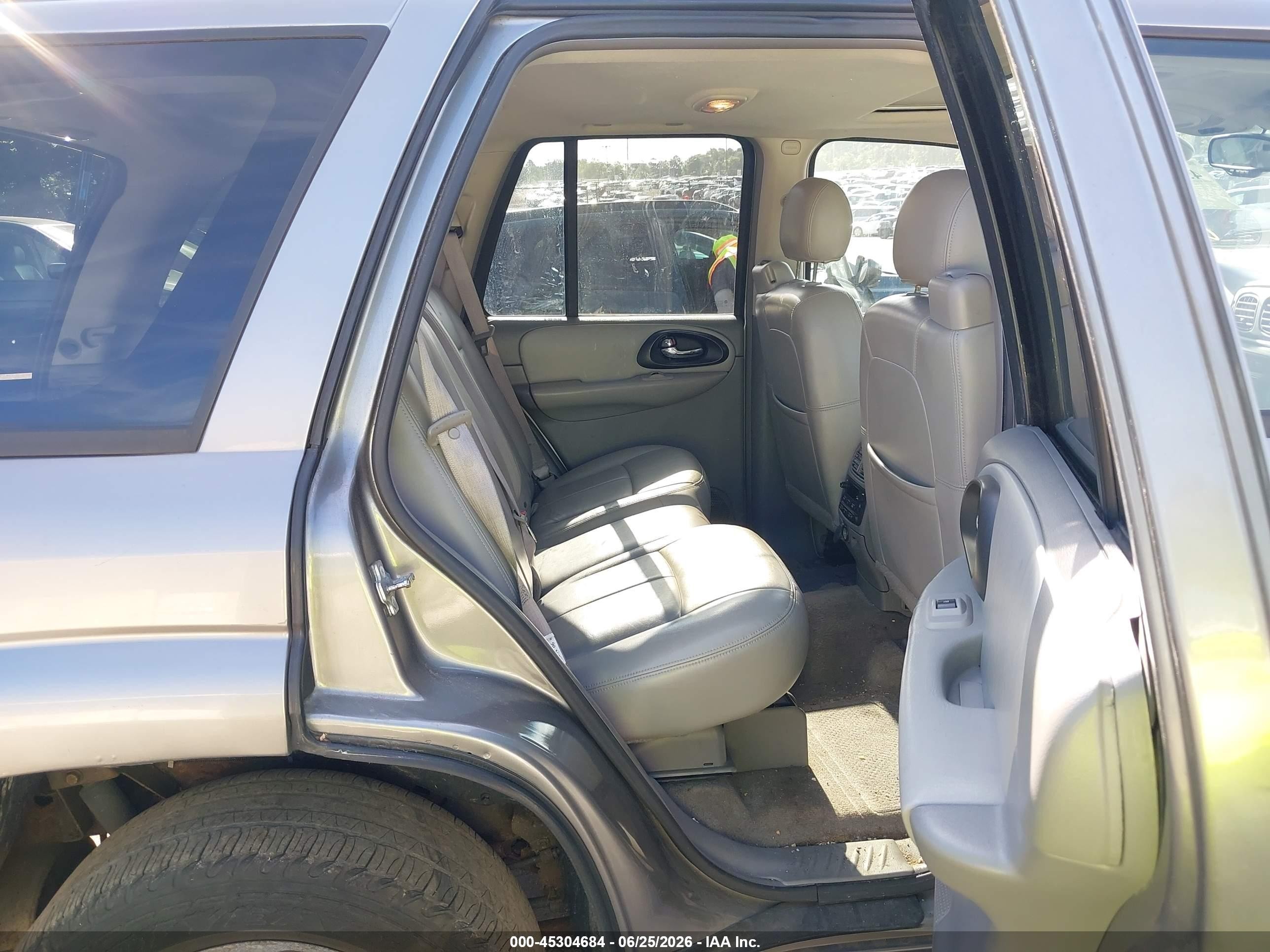 2007 Chevrolet Trailblazer Lt Серый vin: 1GNDT13S372103334