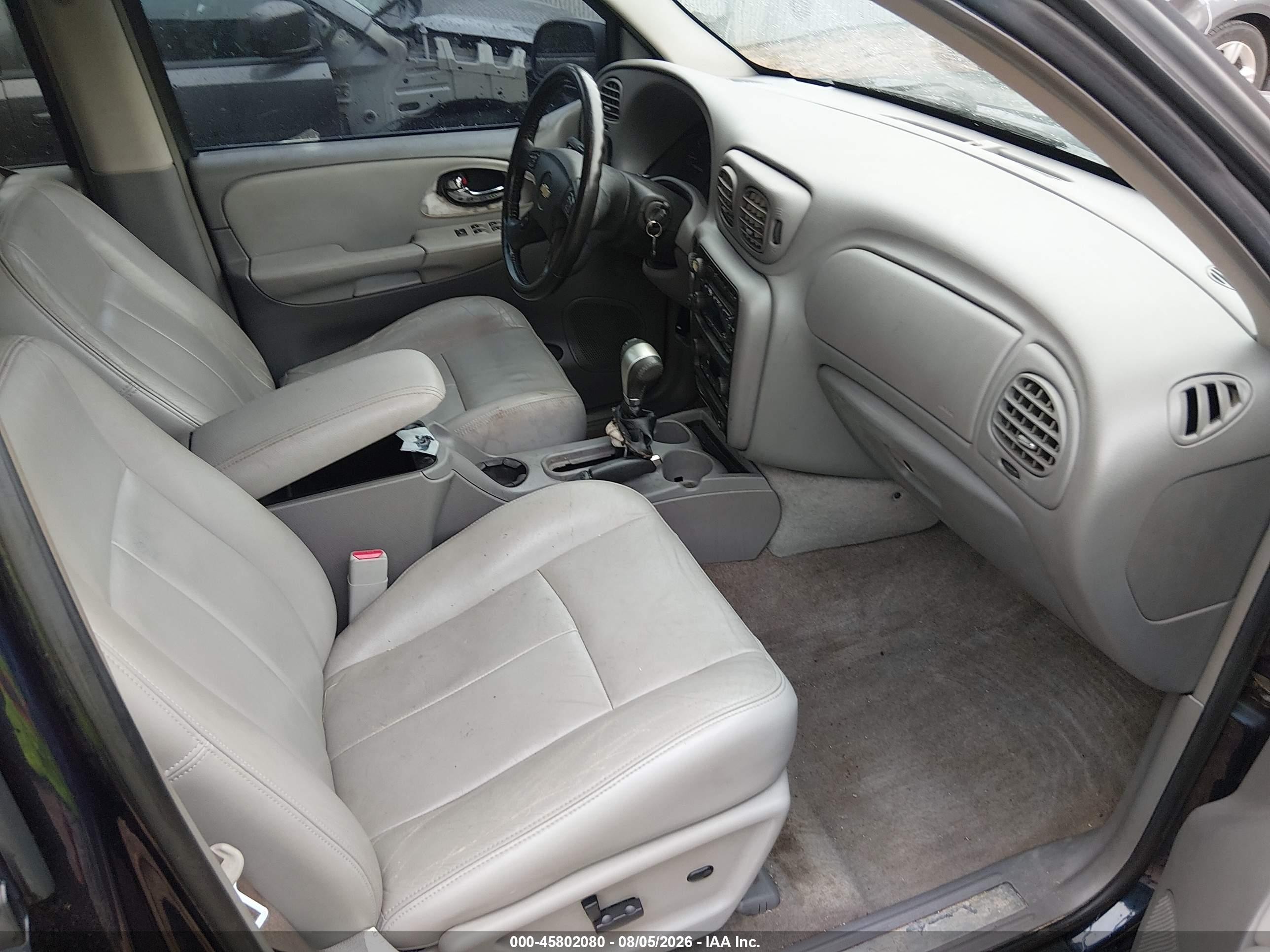 2007 Chevrolet Trailblazer Lt Blue vin: 1GNDT13S372124071