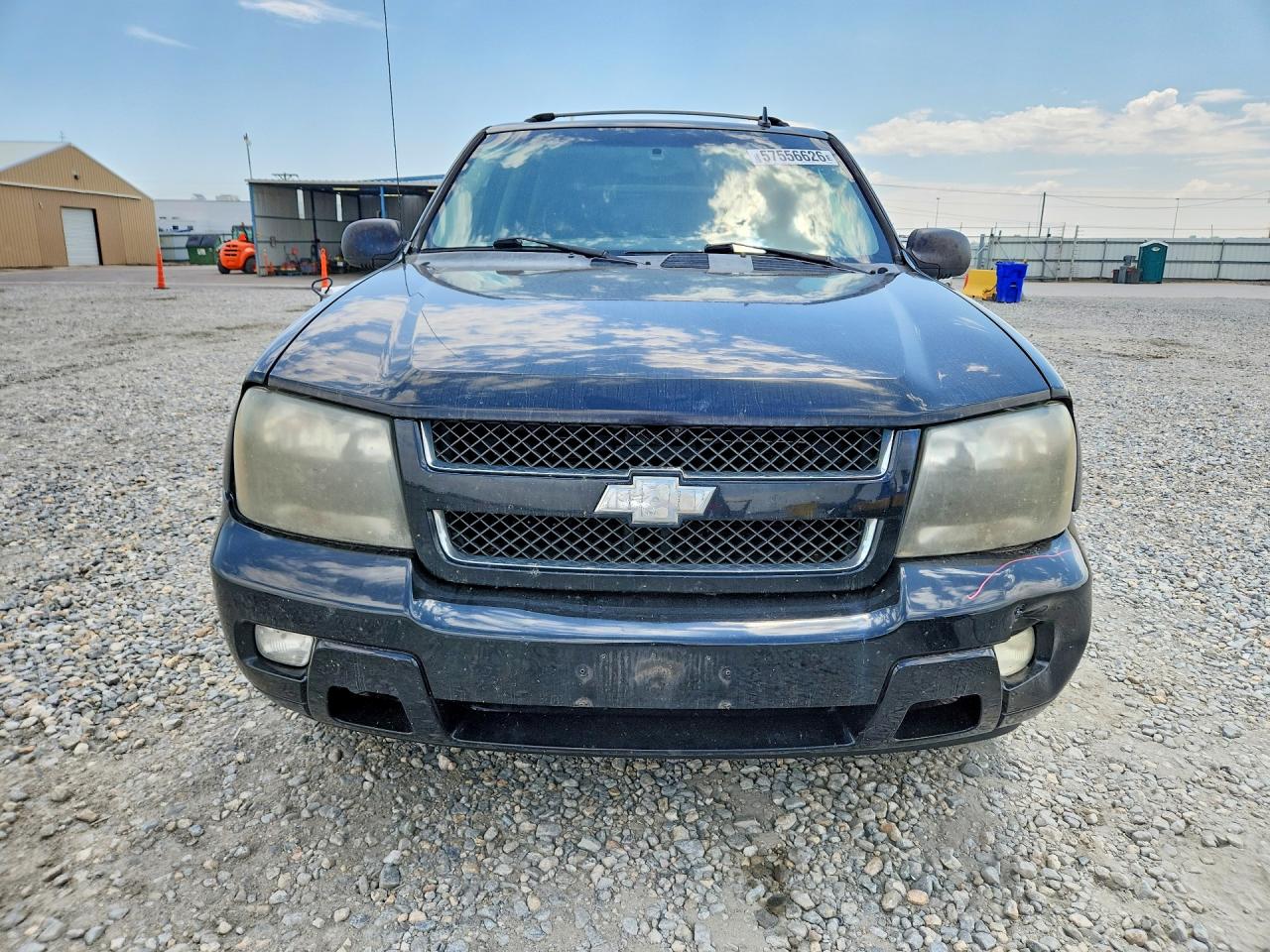 2007 Chevrolet Trailblazer Ls Black vin: 1GNDT13S372237177